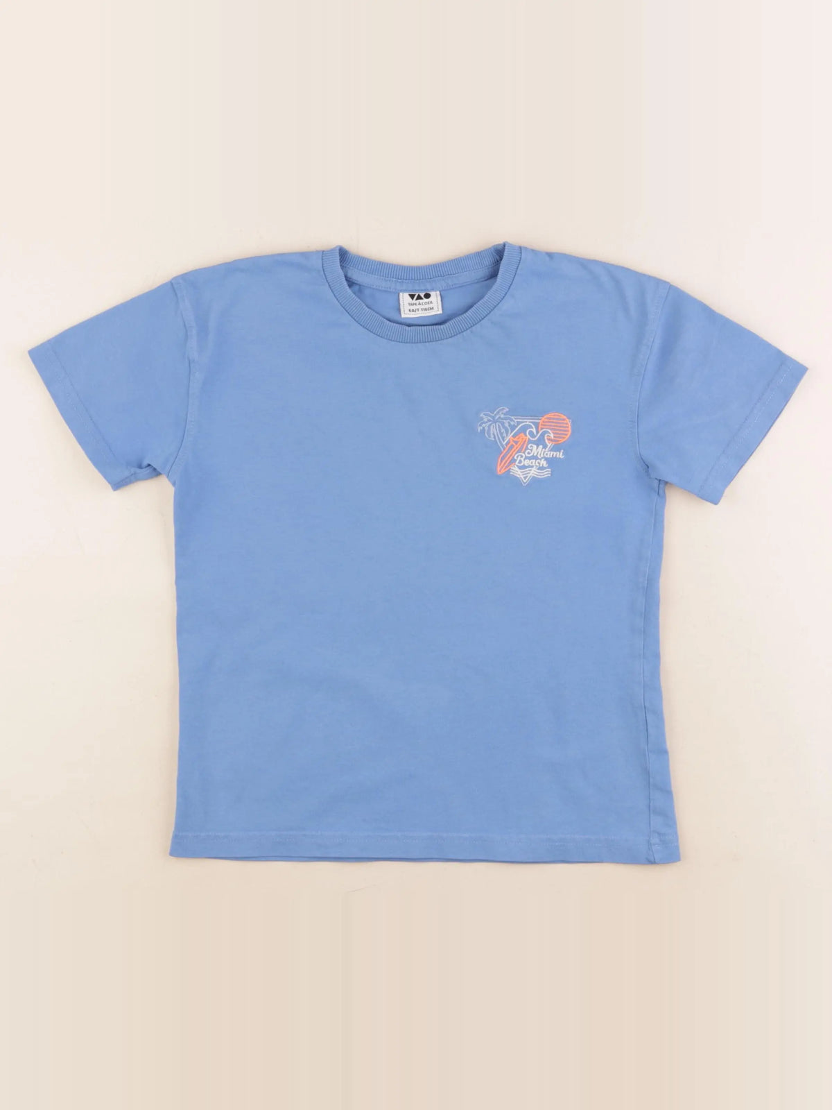 Tape à l'oeil - tee-shirt bleu - 6 ans