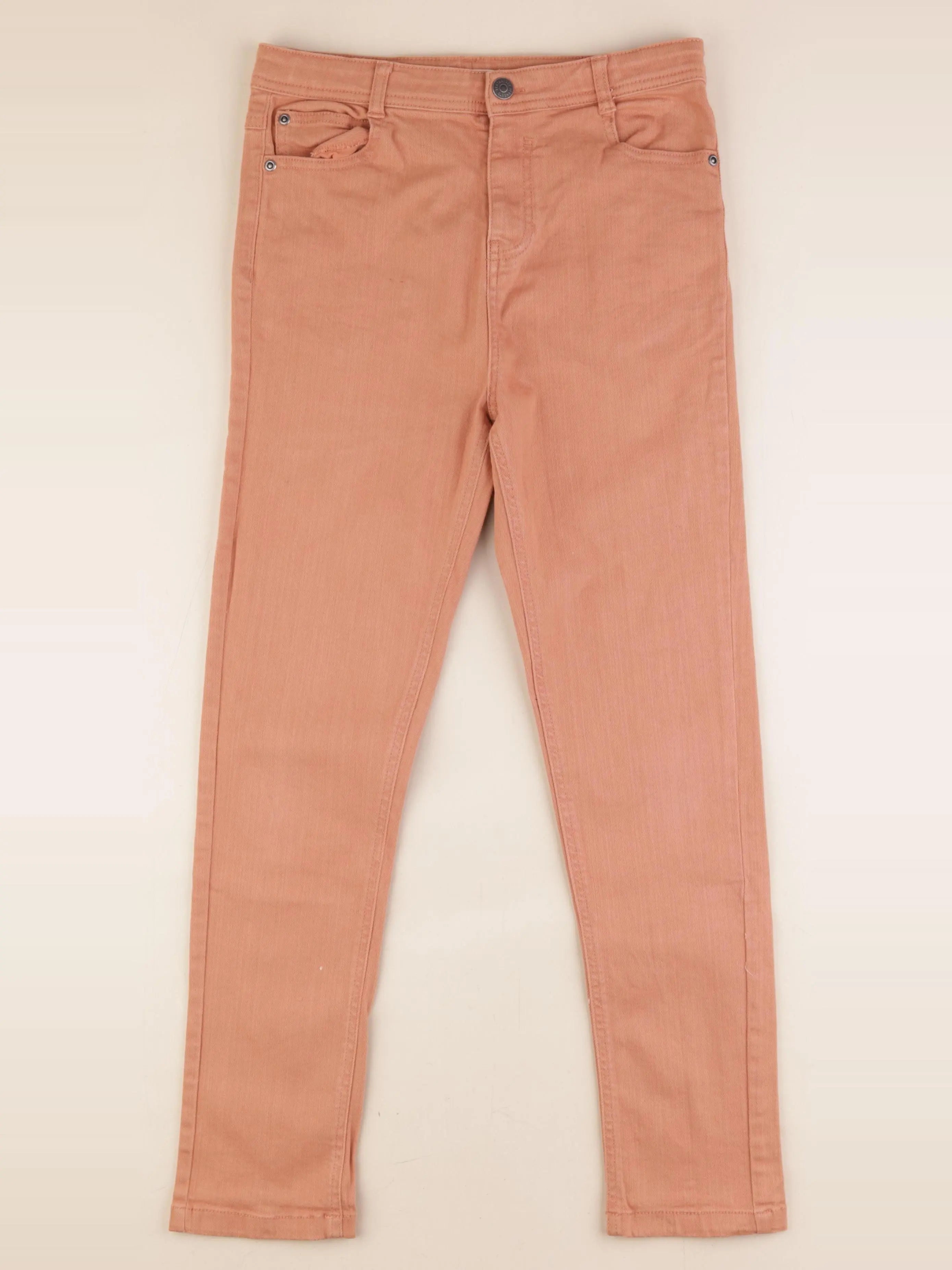 Vertbaudet - jean orange - 12 ans