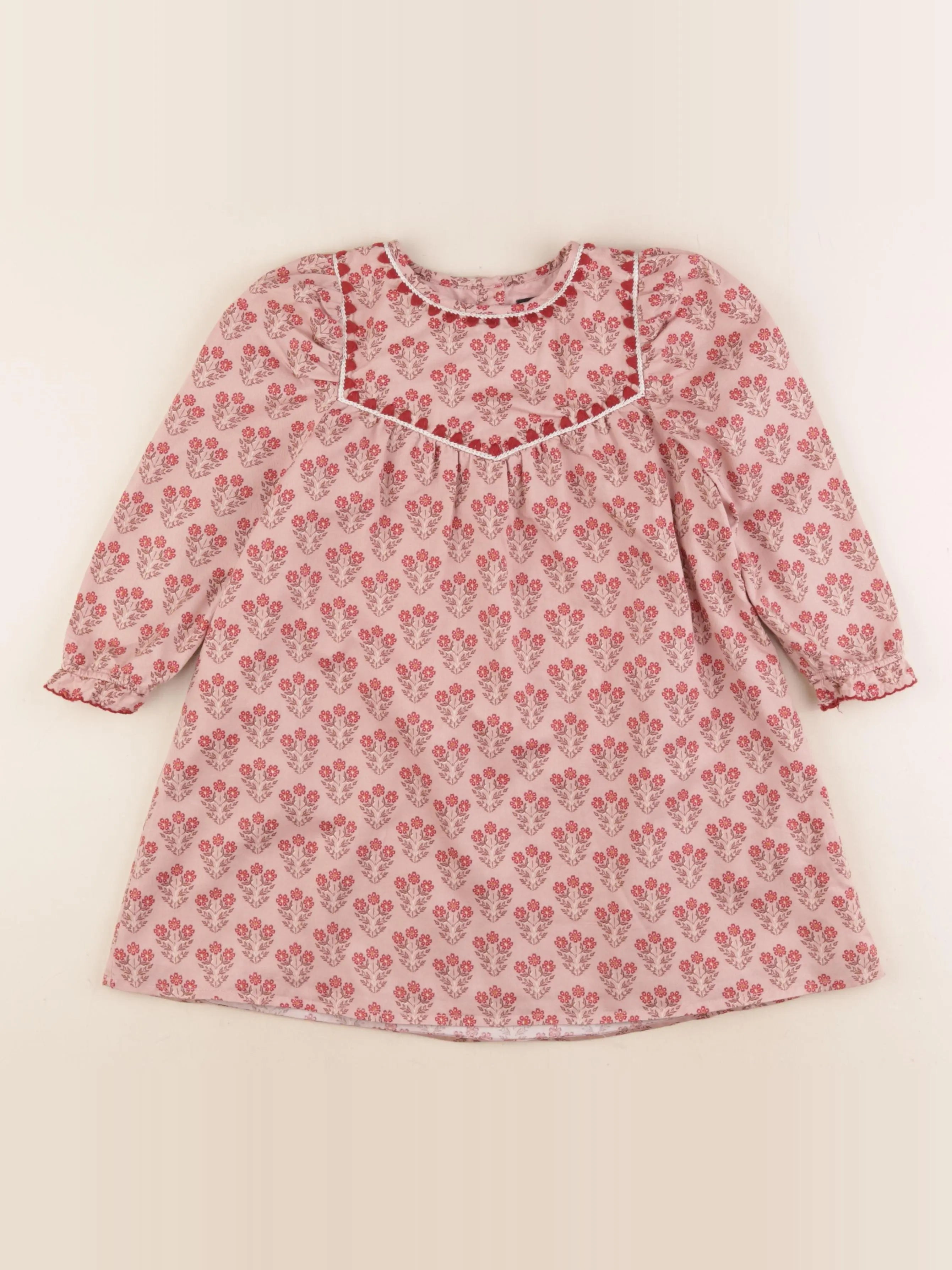 Monoprix - robe rose - 5 ans