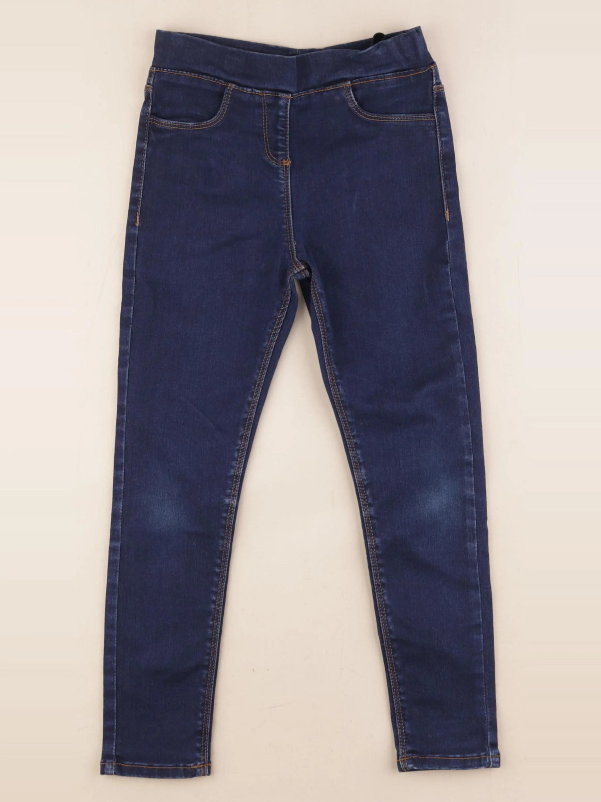 Vertbaudet - jegging bleu - 8 ans