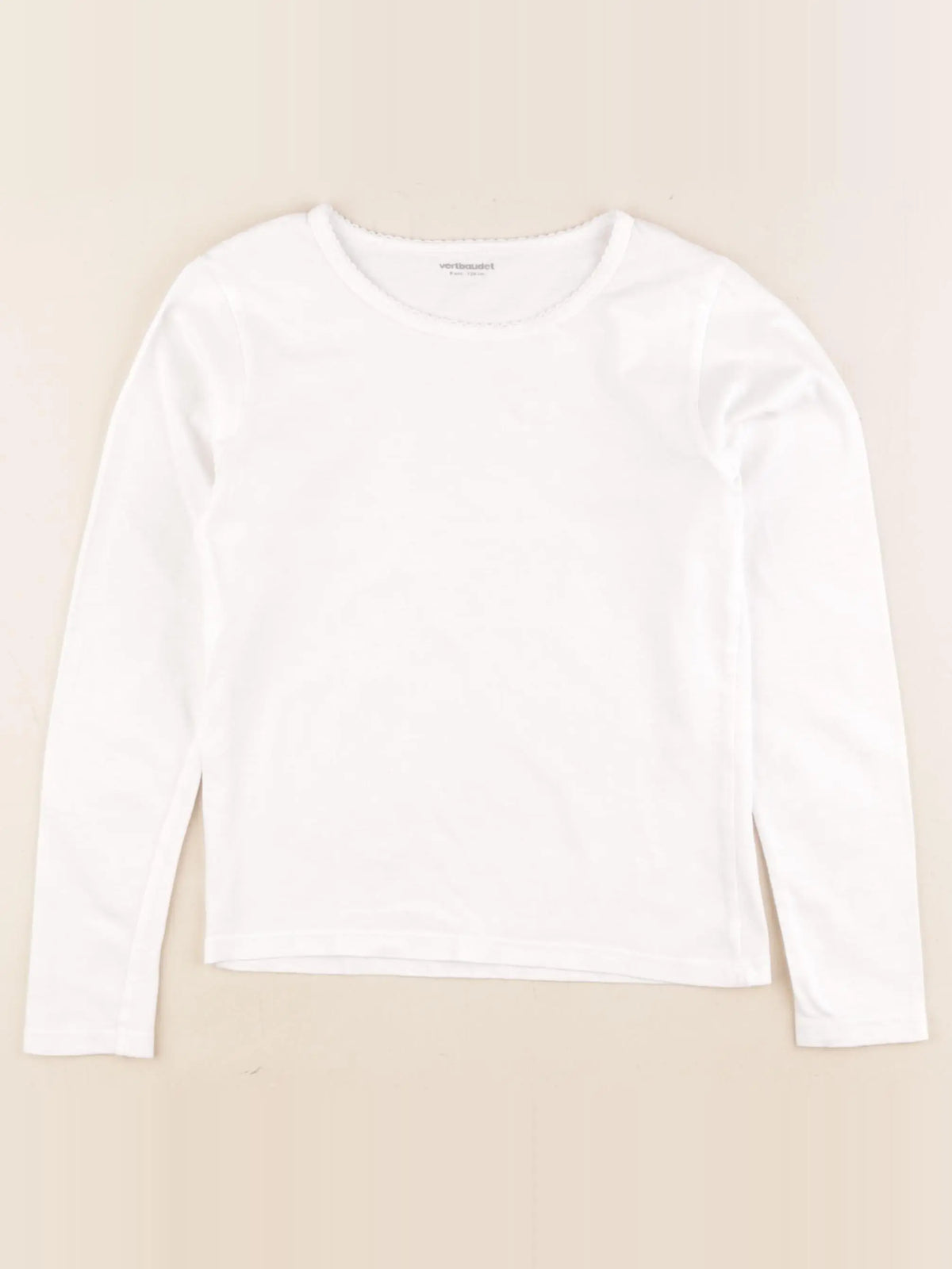 Vertbaudet - maillot de corps blanc - 8 ans