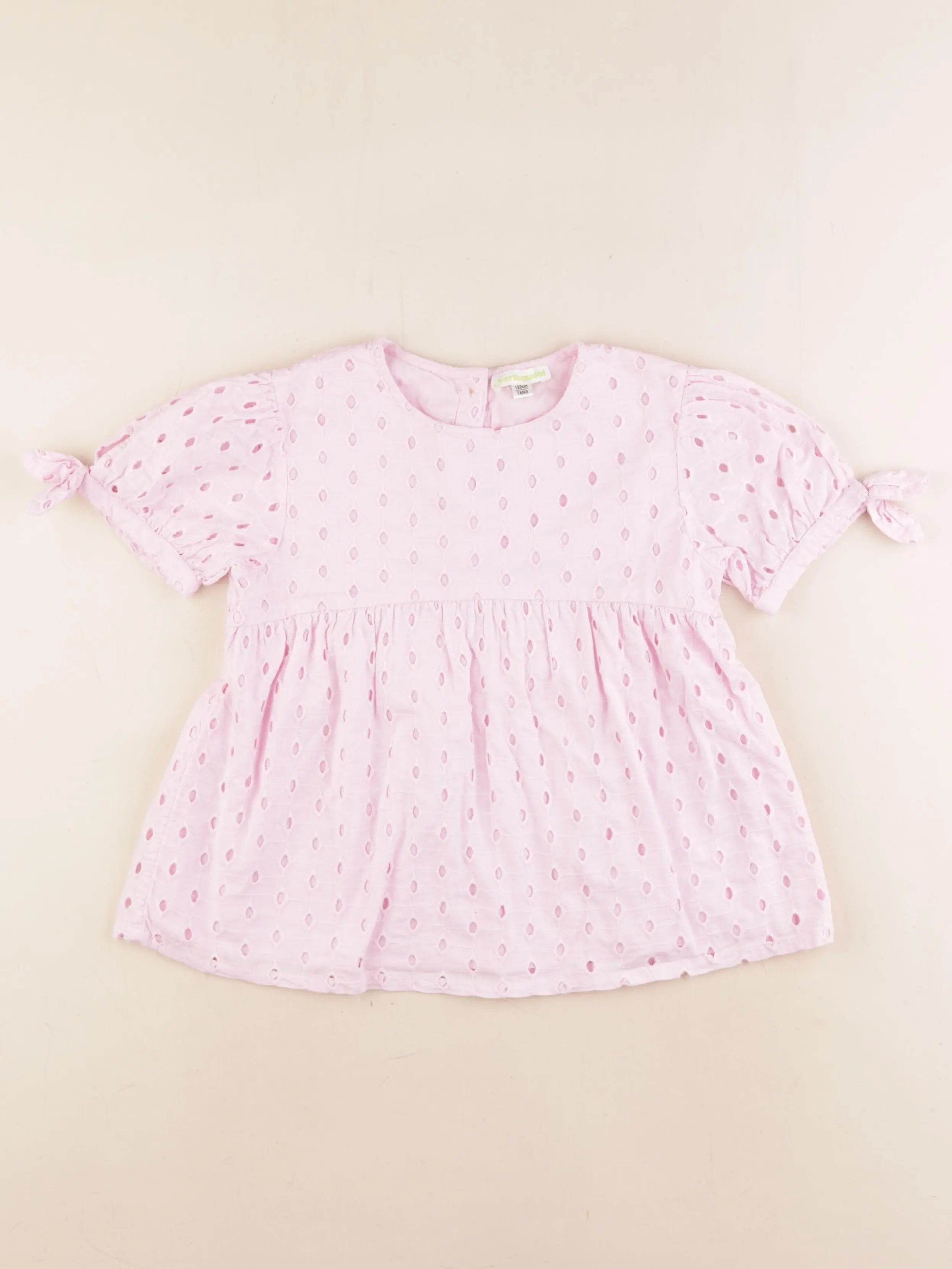 Vertbaudet - blouse rose - 7 ans