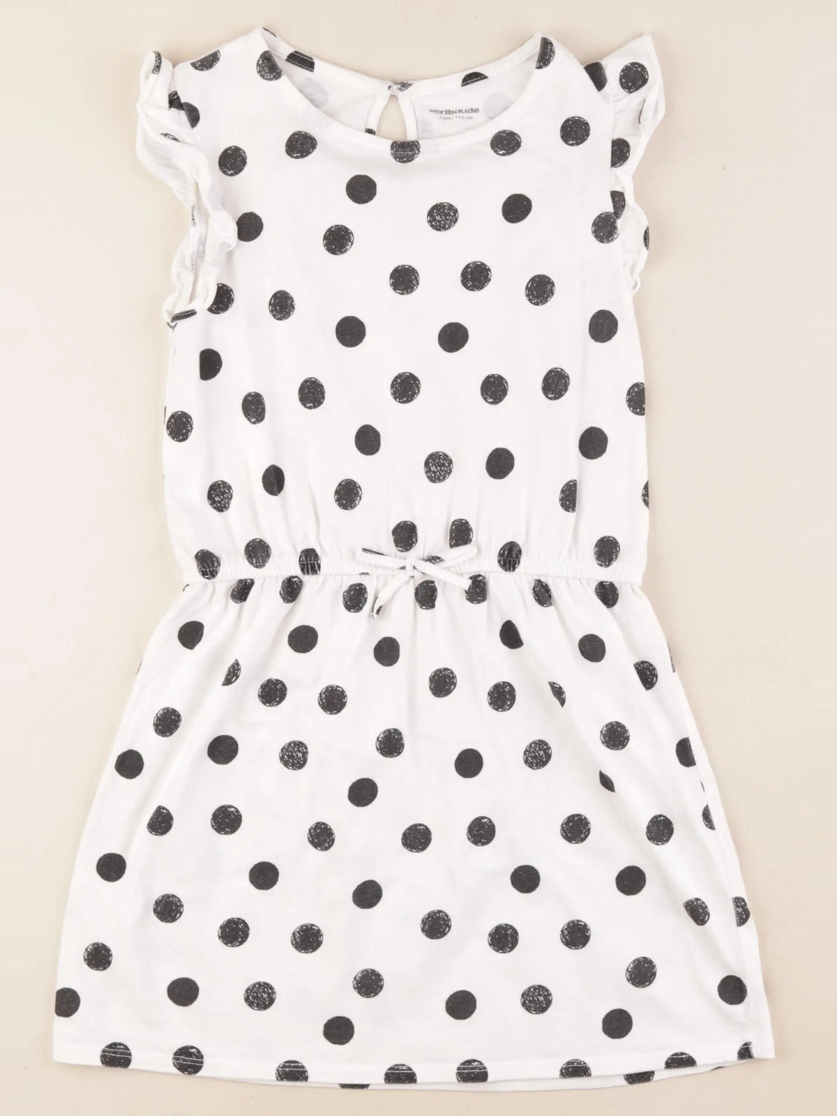 Vertbaudet - robe blanc - 7 ans