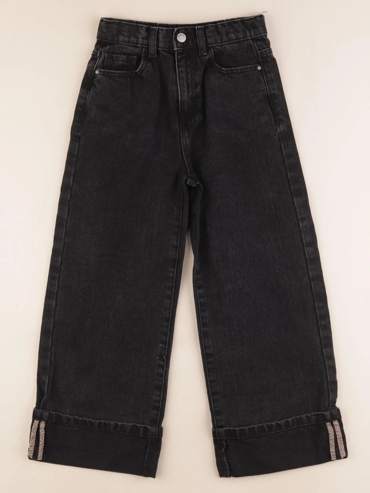 Vertbaudet - jean noir - 7 ans