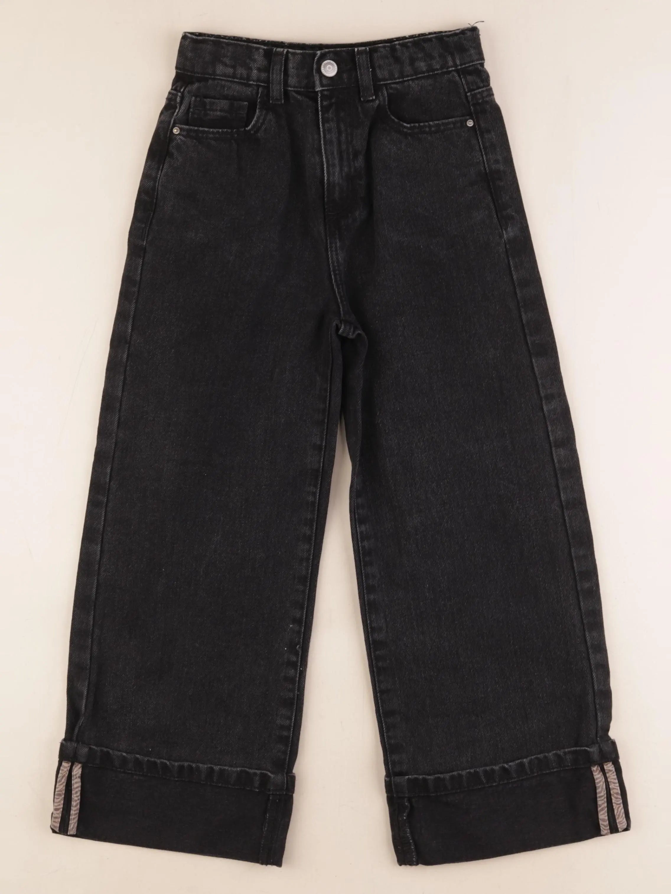 Vertbaudet - jean noir - 7 ans