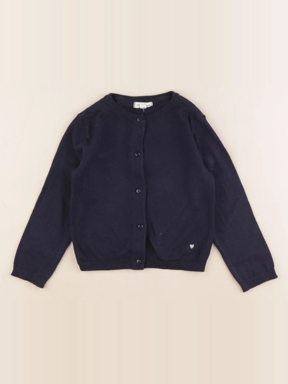 Vertbaudet - gilet bleu - 3 ans