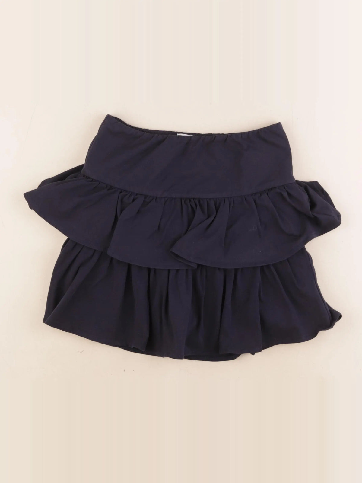 Mango - jupe short bleu - 11/12 ans