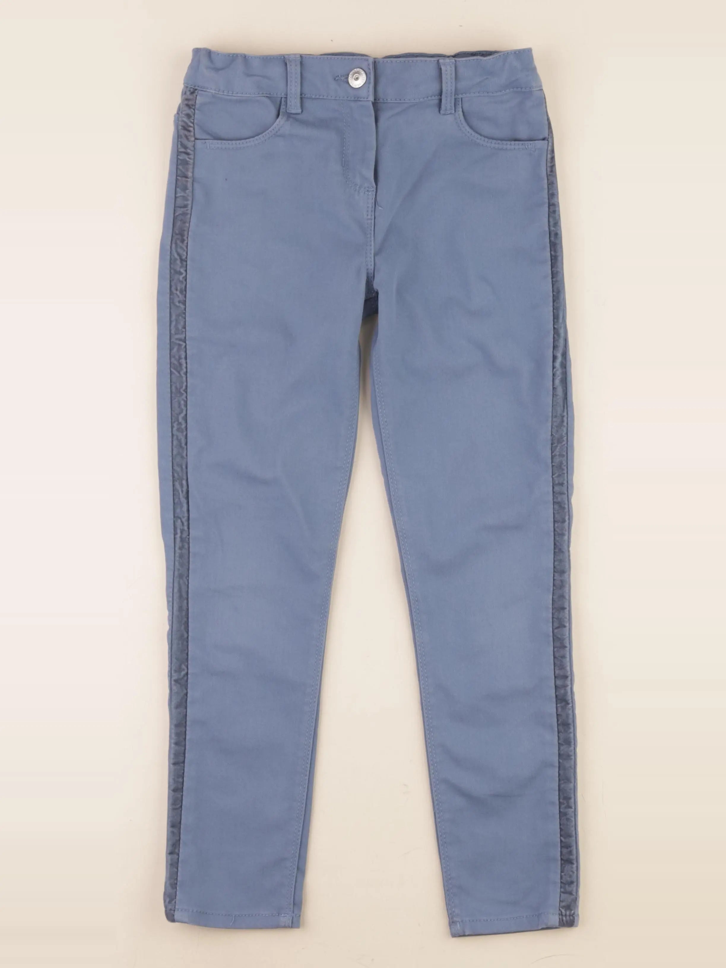 Vertbaudet - pantalon bleu - 9 ans