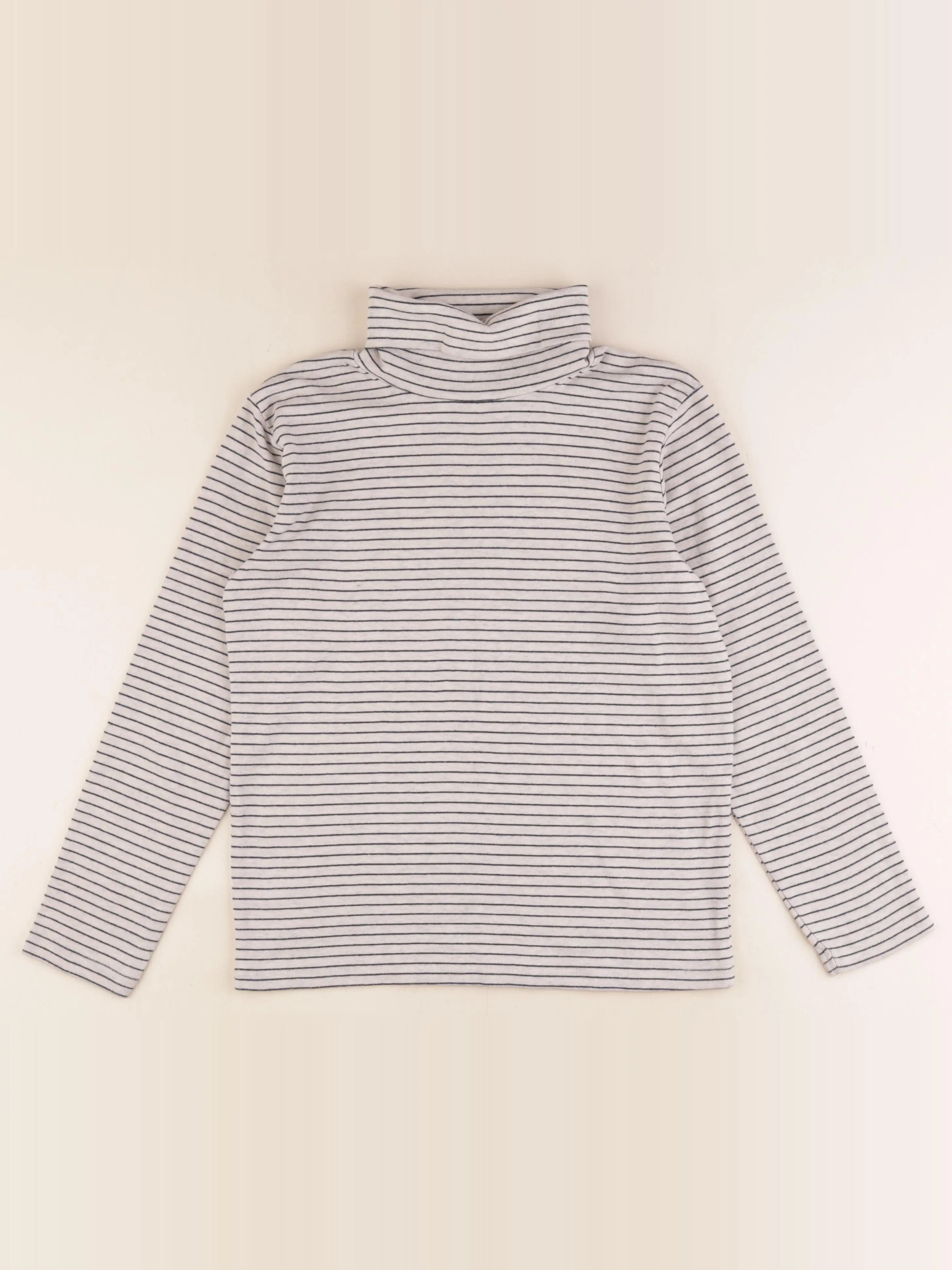Vertbaudet - sous-pull gris - 12 ans
