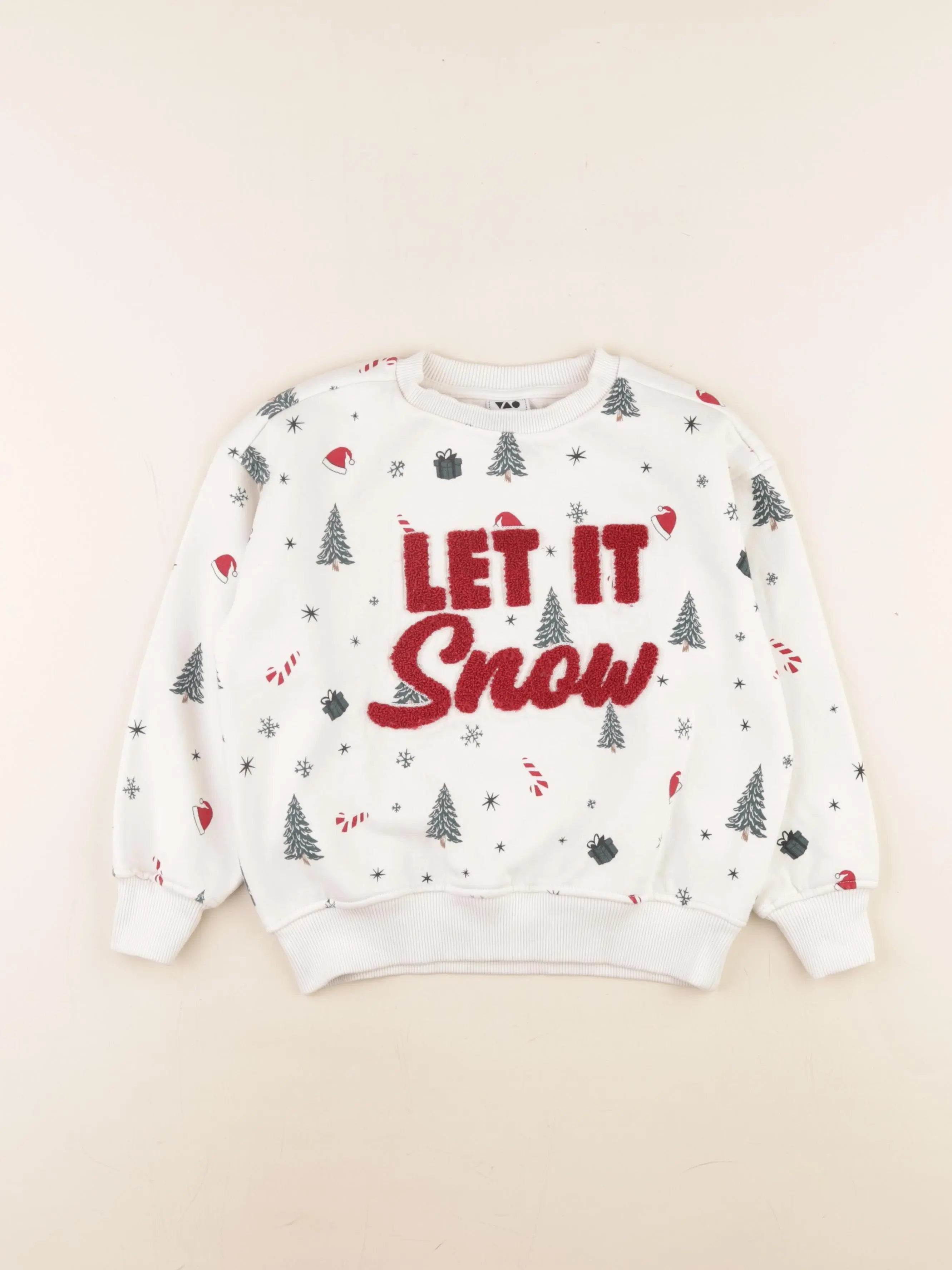 Tape à l'oeil - sweat imprimé au dos blanc - 6 ans