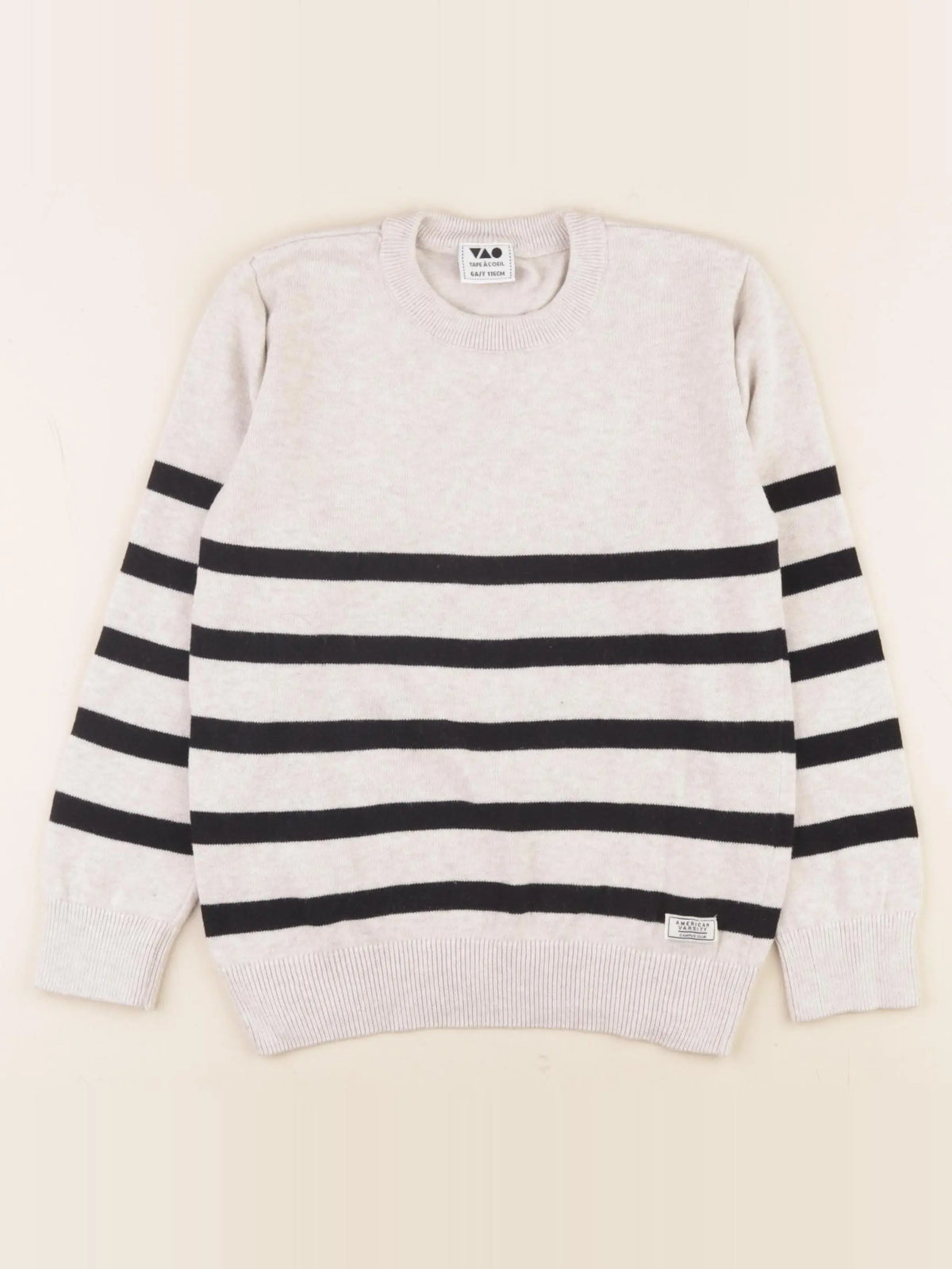 Tape à l'oeil - pull beige - 6 ans