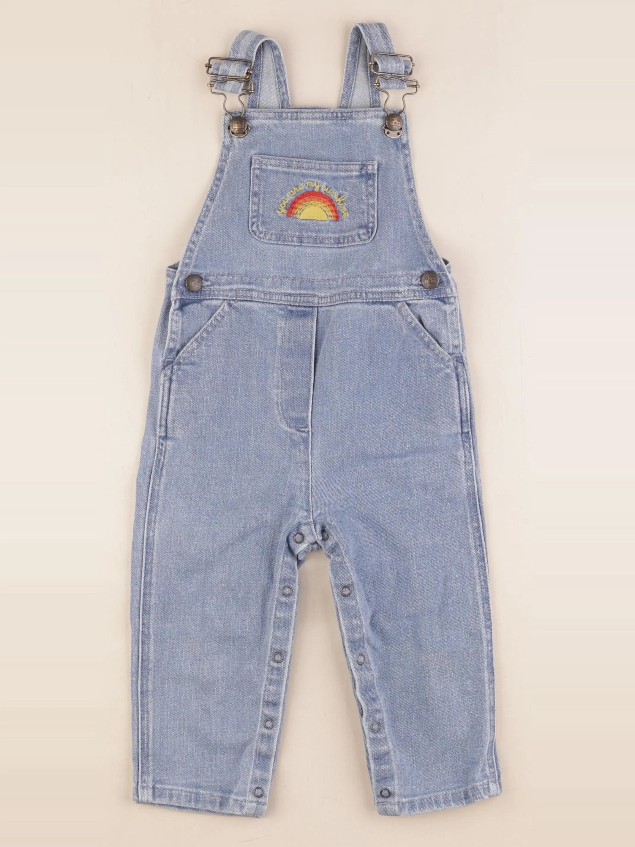 Bonton - salopette bleu - 2 ans