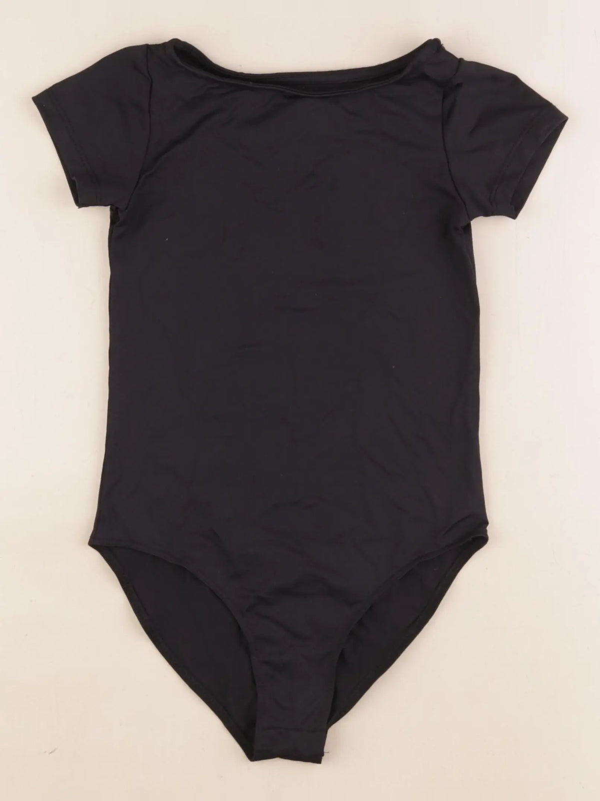 Zara - body tee-shirt noir - 6/7 ans