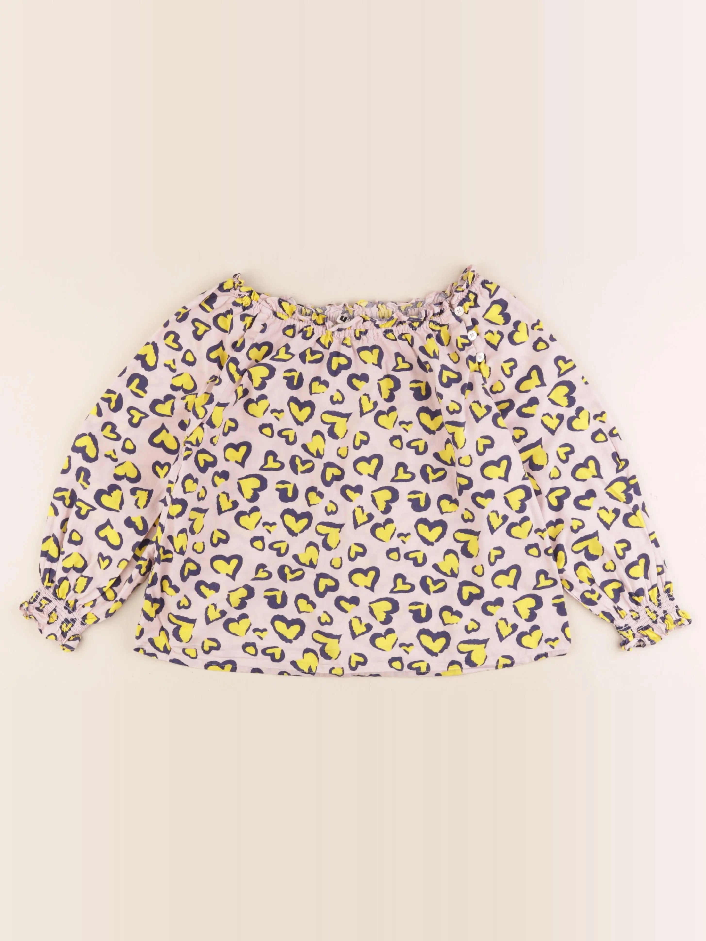 Bonton - blouse rose - 6 ans