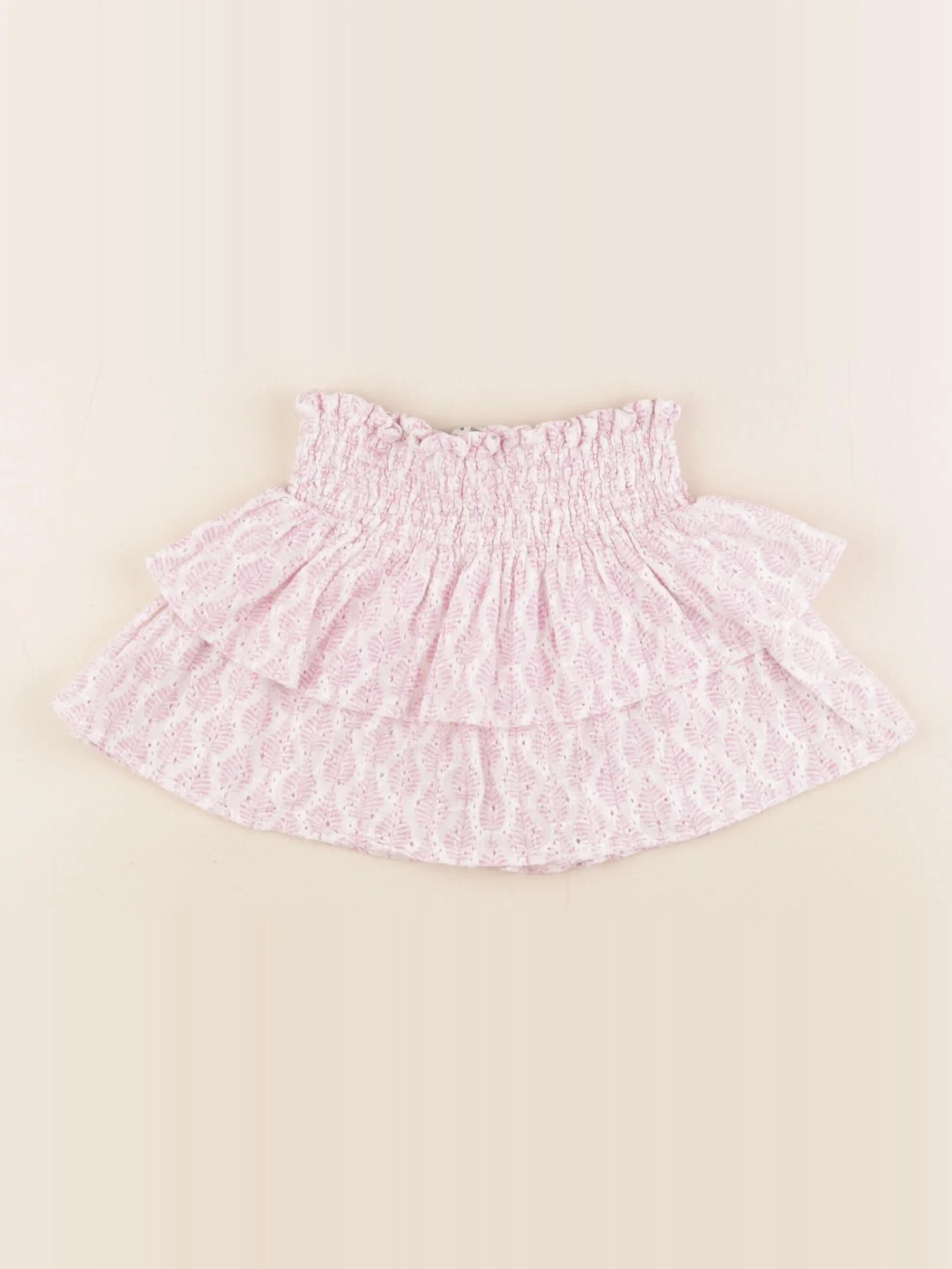 Bonton - jupe rose - 4 ans