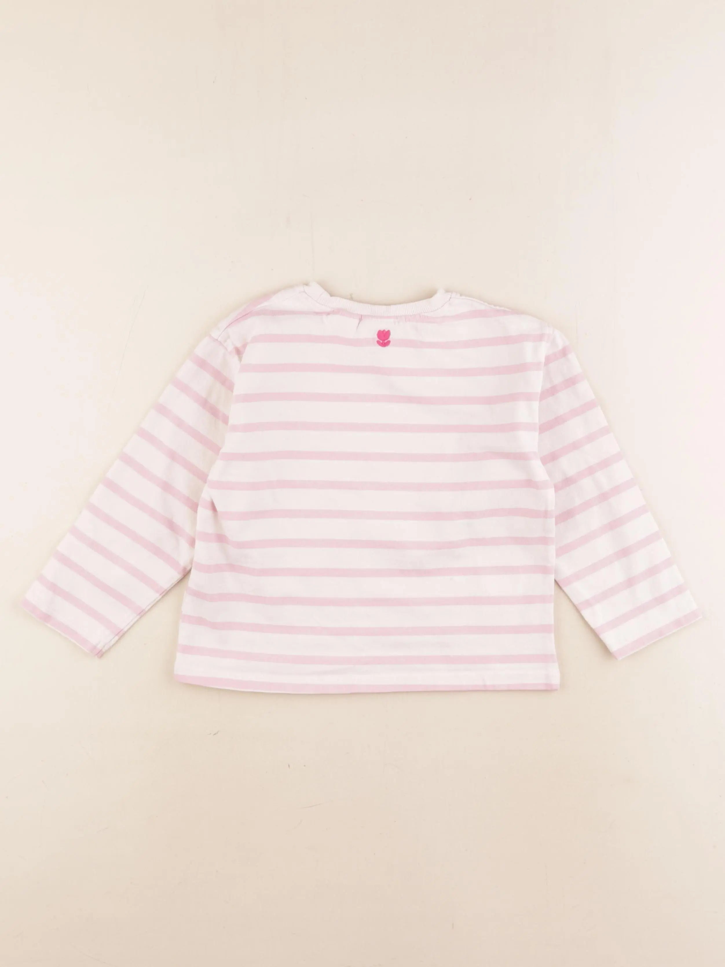 Zara - tee-shirt rose - 5 ans