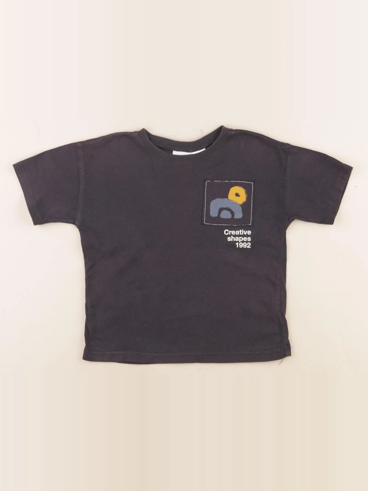 Zara - tee-shirt gris - 3 ans