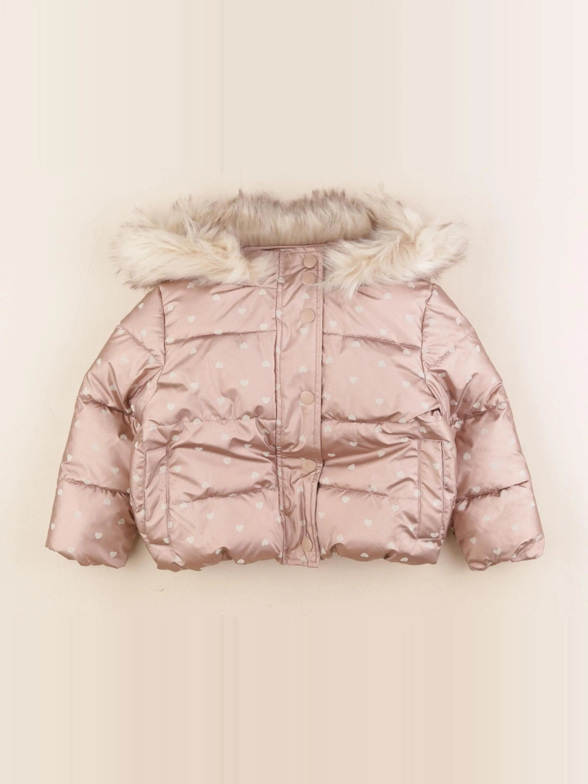 Vertbaudet - doudoune rose - 2 ans