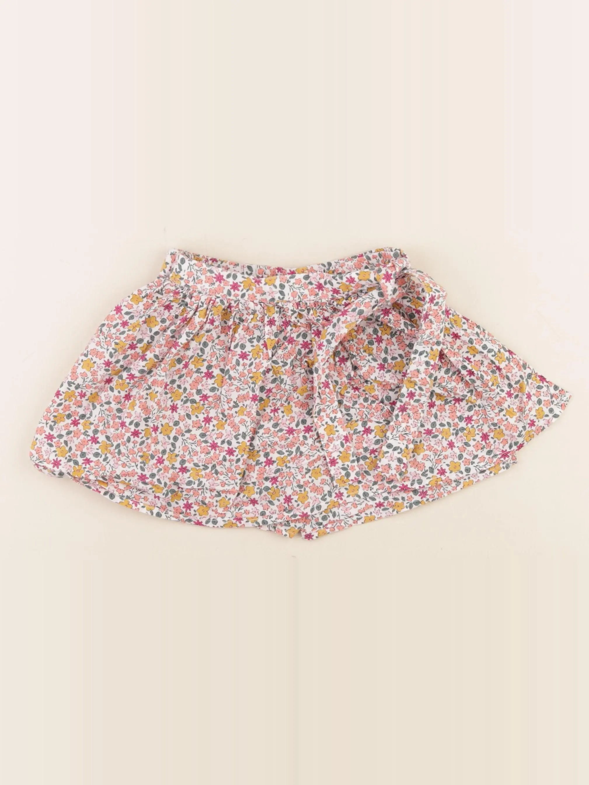 Vertbaudet - jupe short multicolore - 3 ans