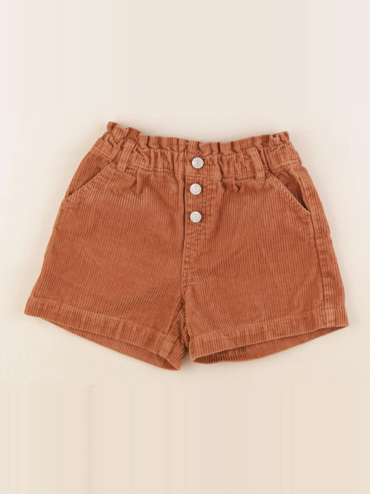 Vertbaudet - short marron - 5 ans