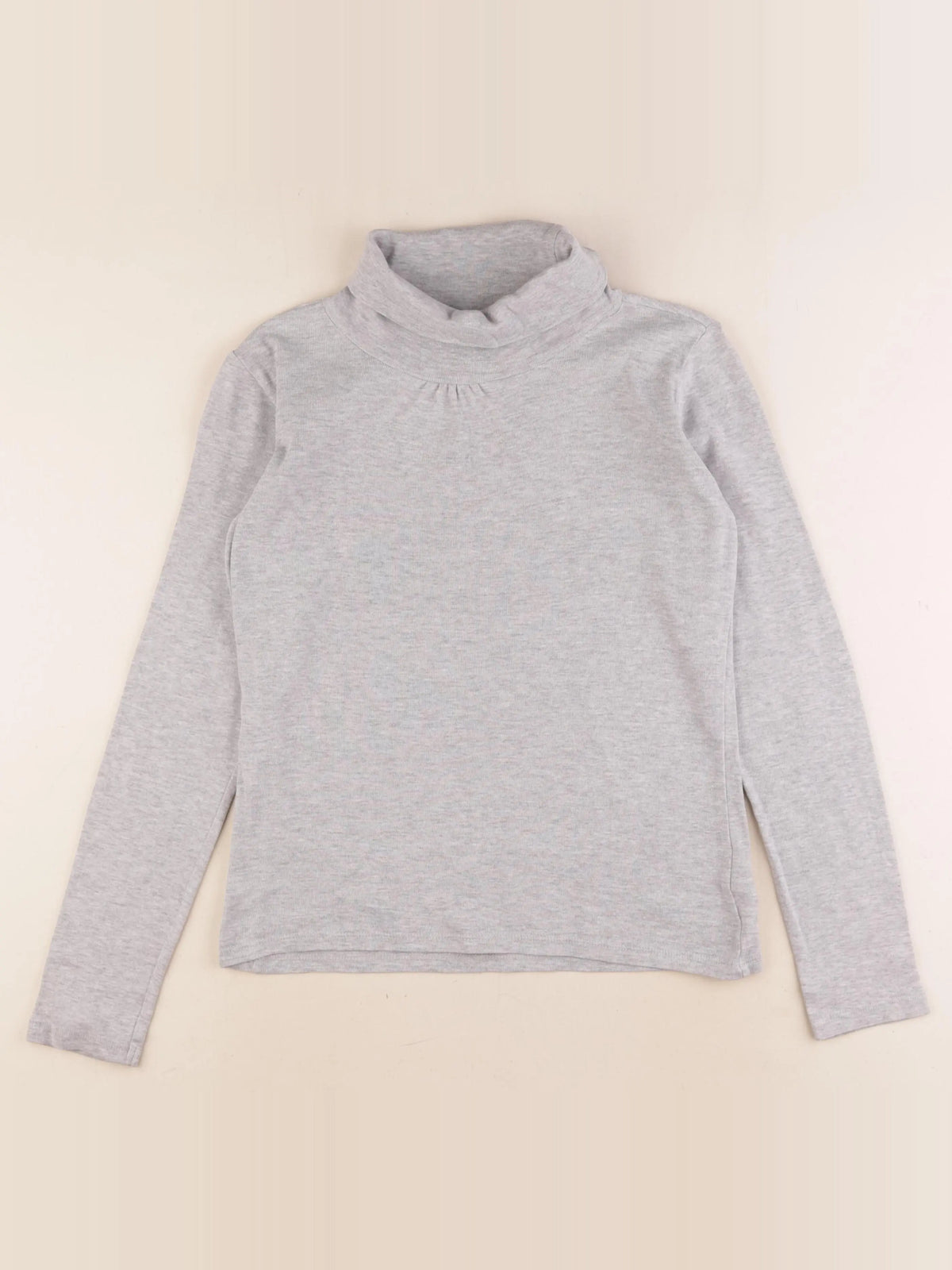 Vertbaudet - sous-pull gris - 12 ans