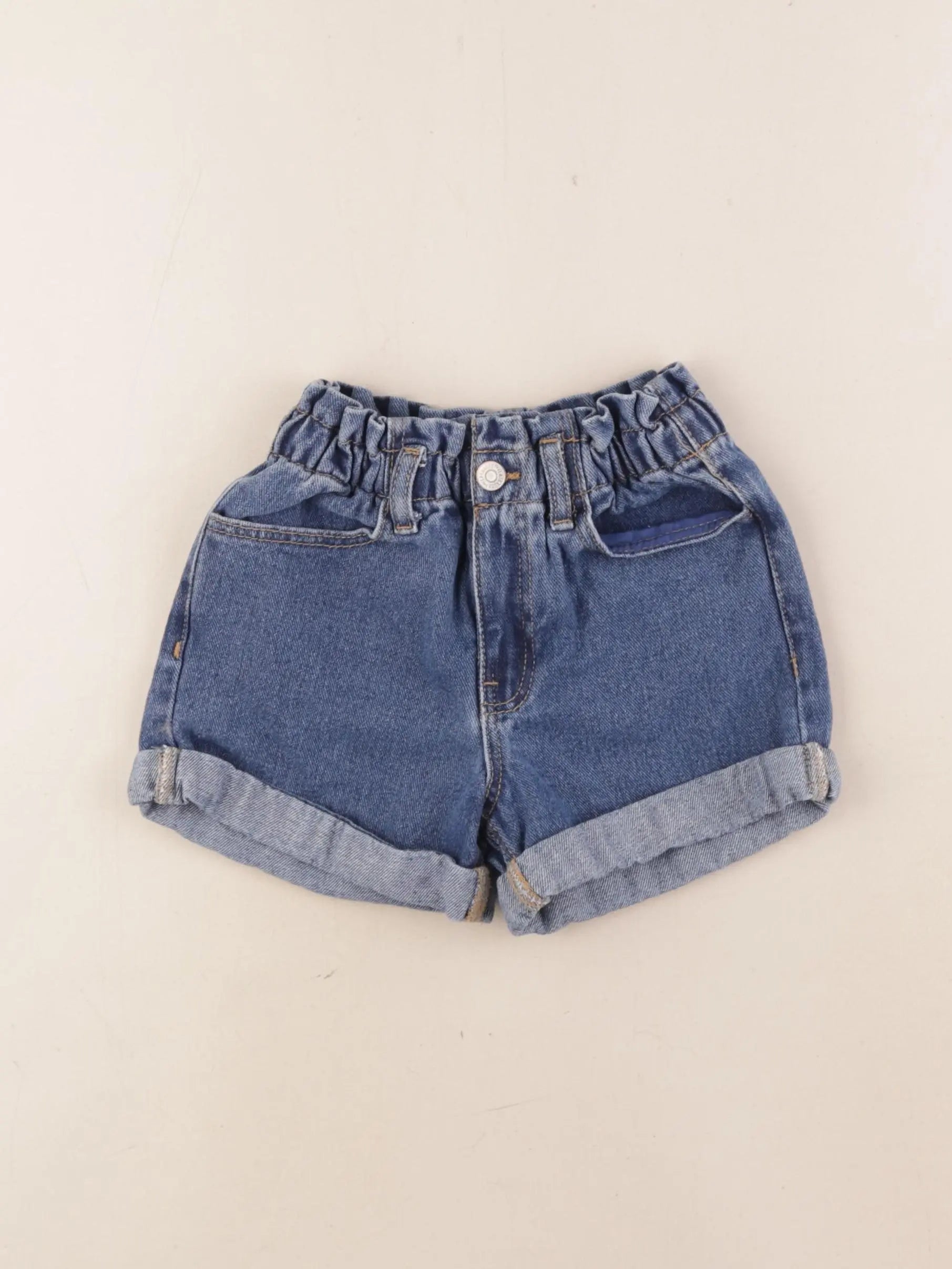 Vertbaudet - short bleu - 4 ans