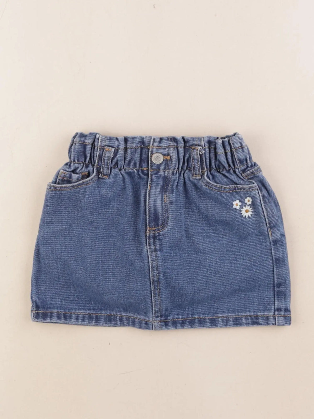 Vertbaudet - jupe bleu - 4 ans