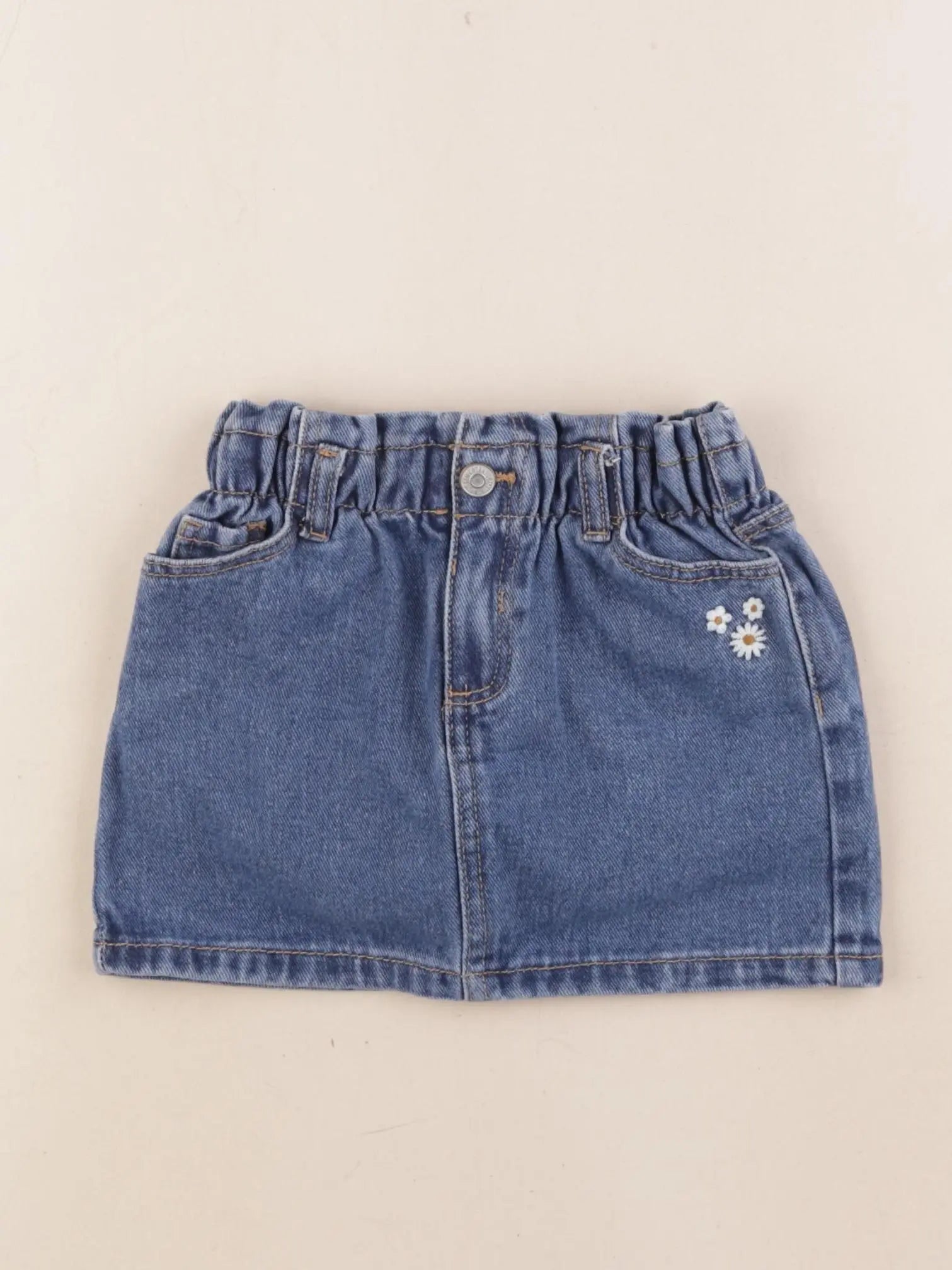 Vertbaudet - jupe bleu - 4 ans