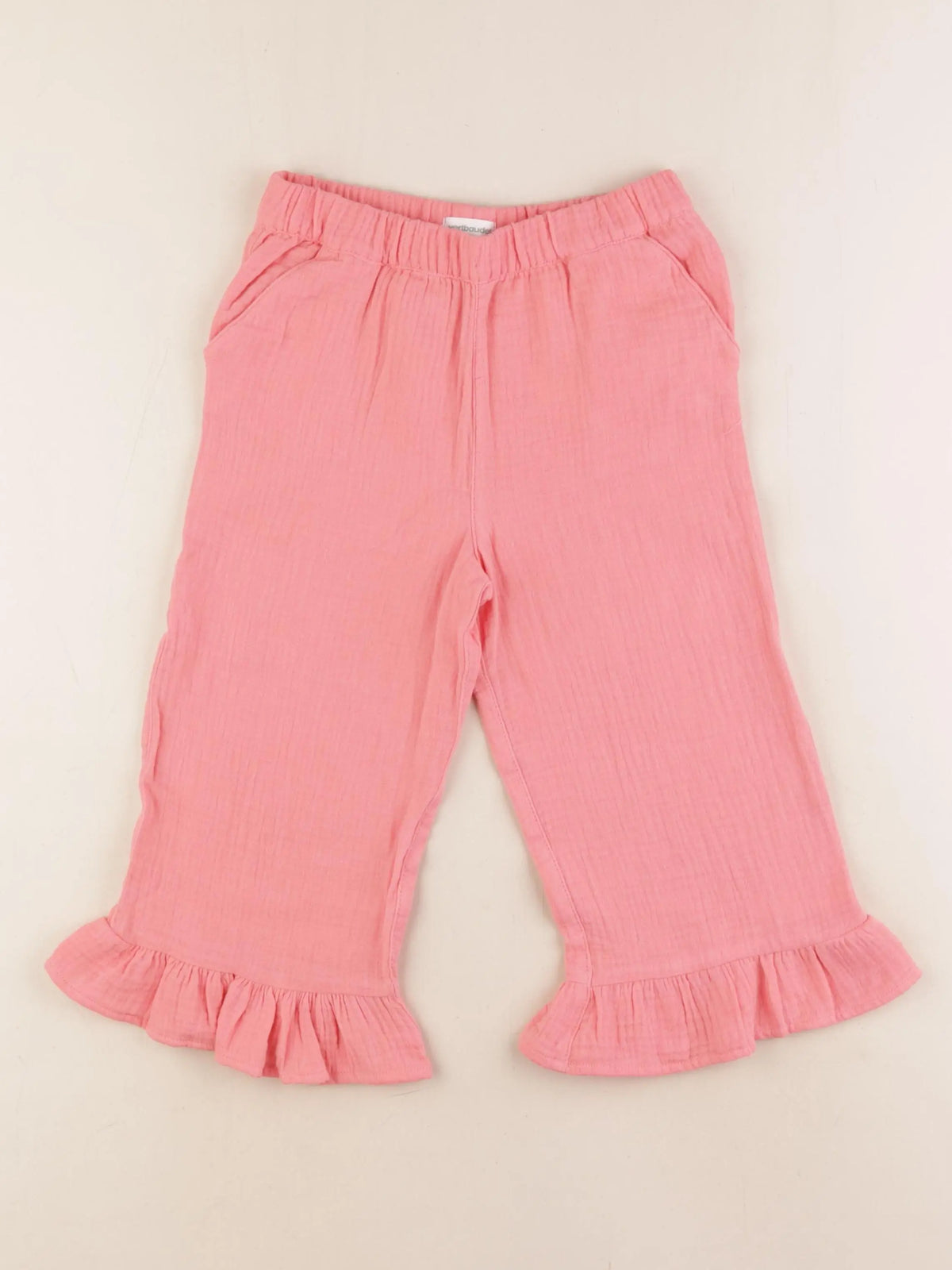 Vertbaudet - pantalon rose - 5 ans