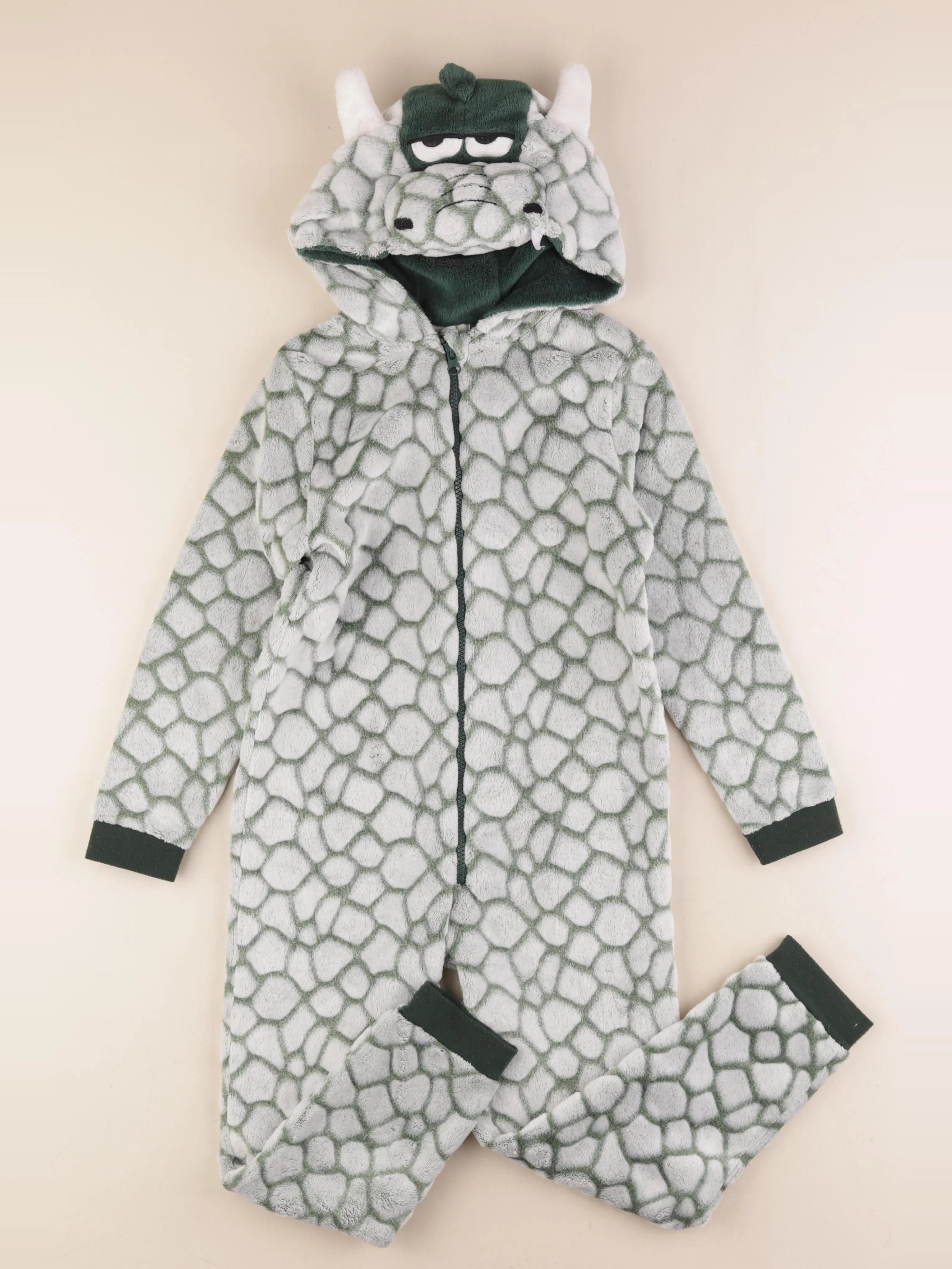 Vertbaudet - sur-pyjama vert - 8 ans