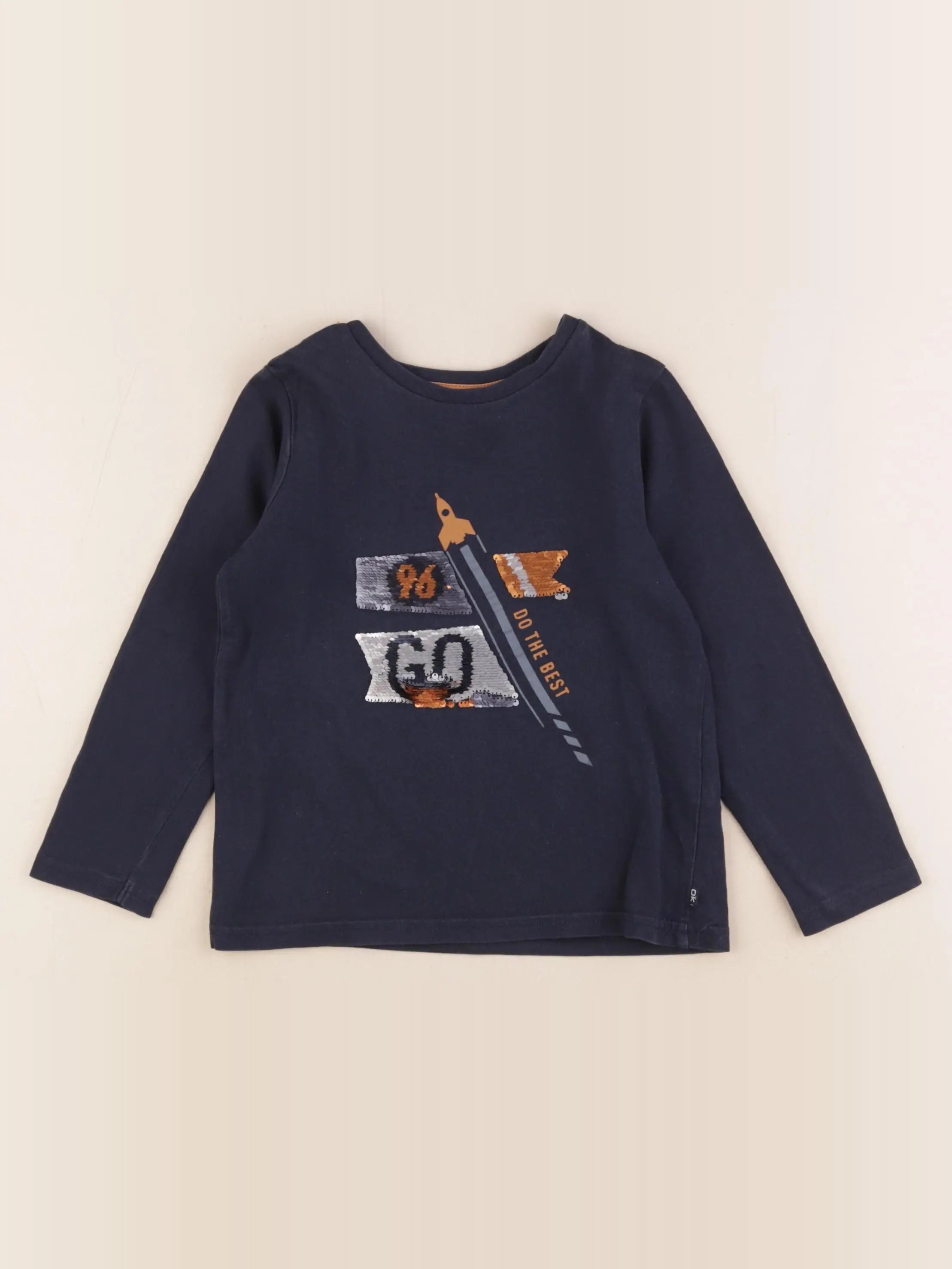 Okaidi - tee-shirt bleu - 3 ans