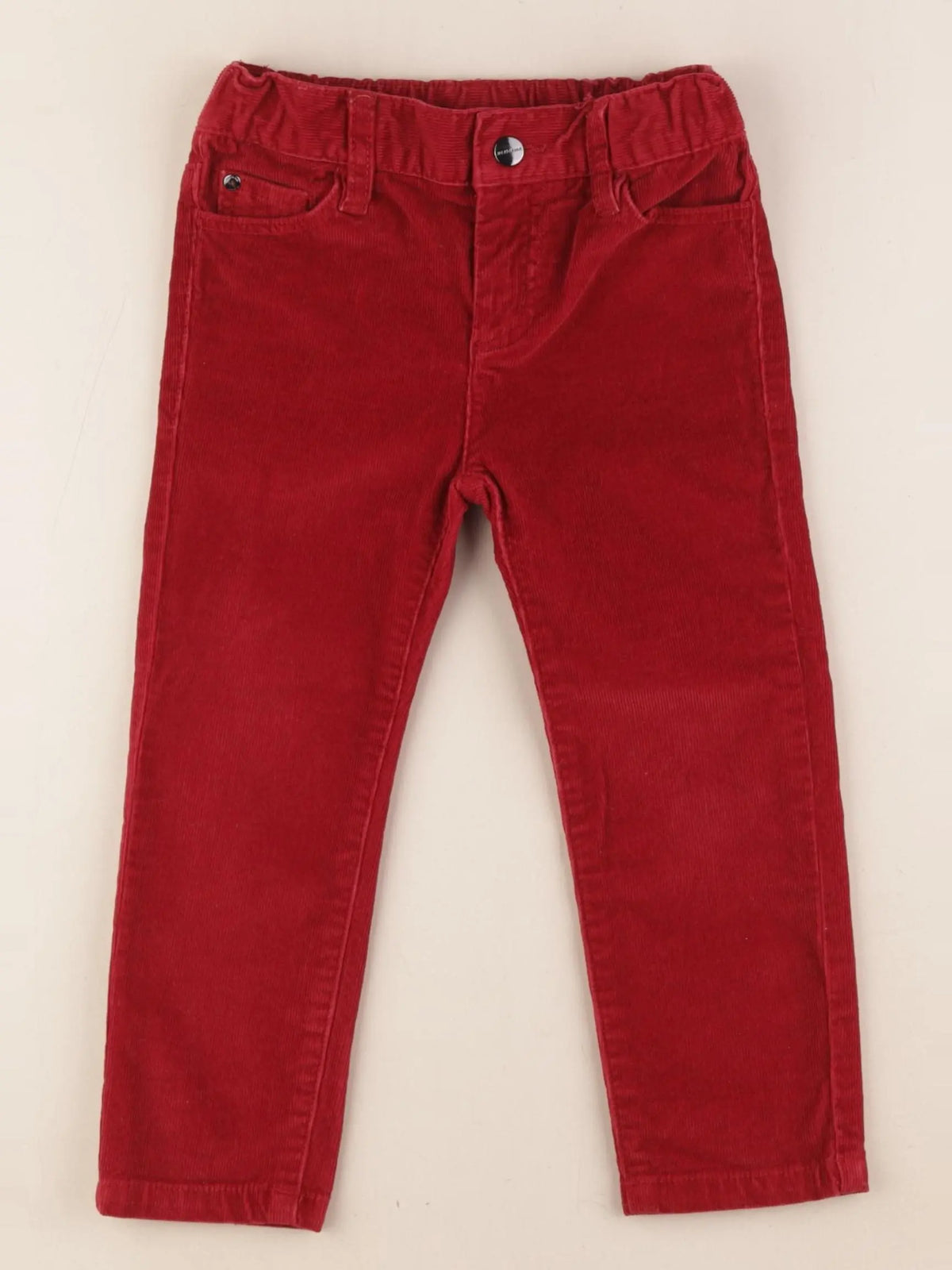 Jacadi - pantalon rouge - 3 ans