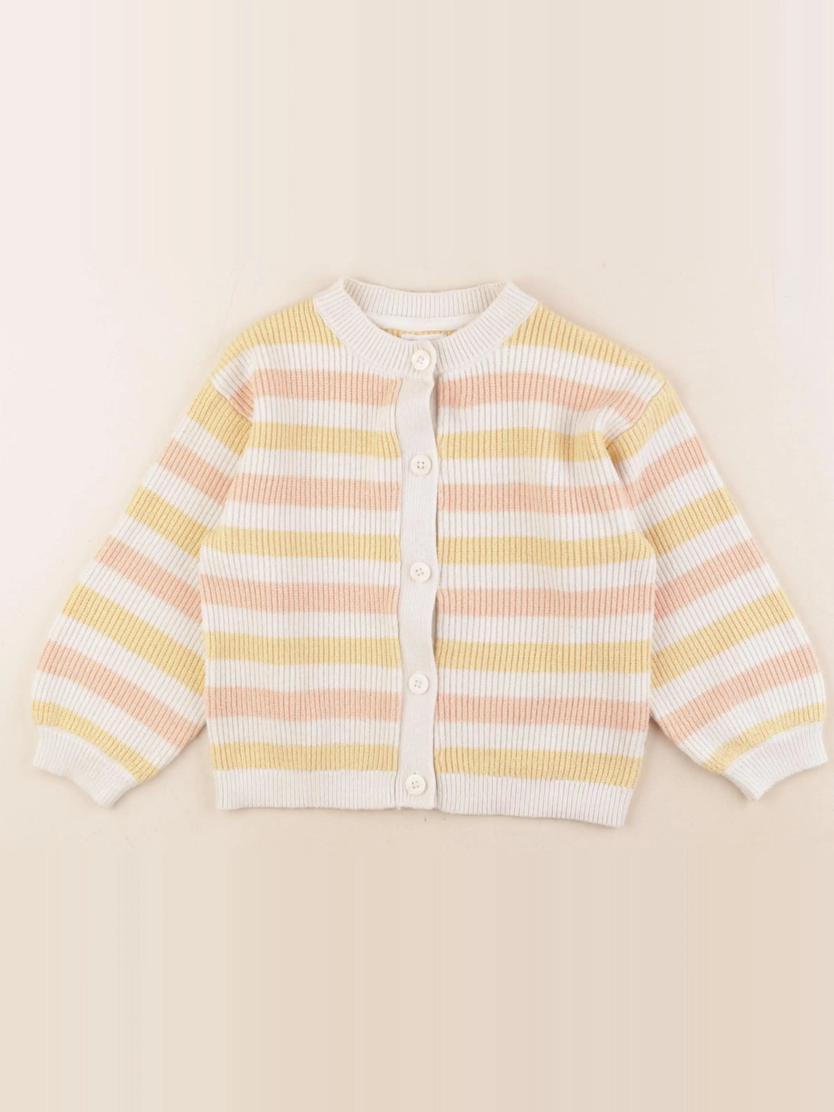 Vertbaudet - gilet multicolore - 6 ans