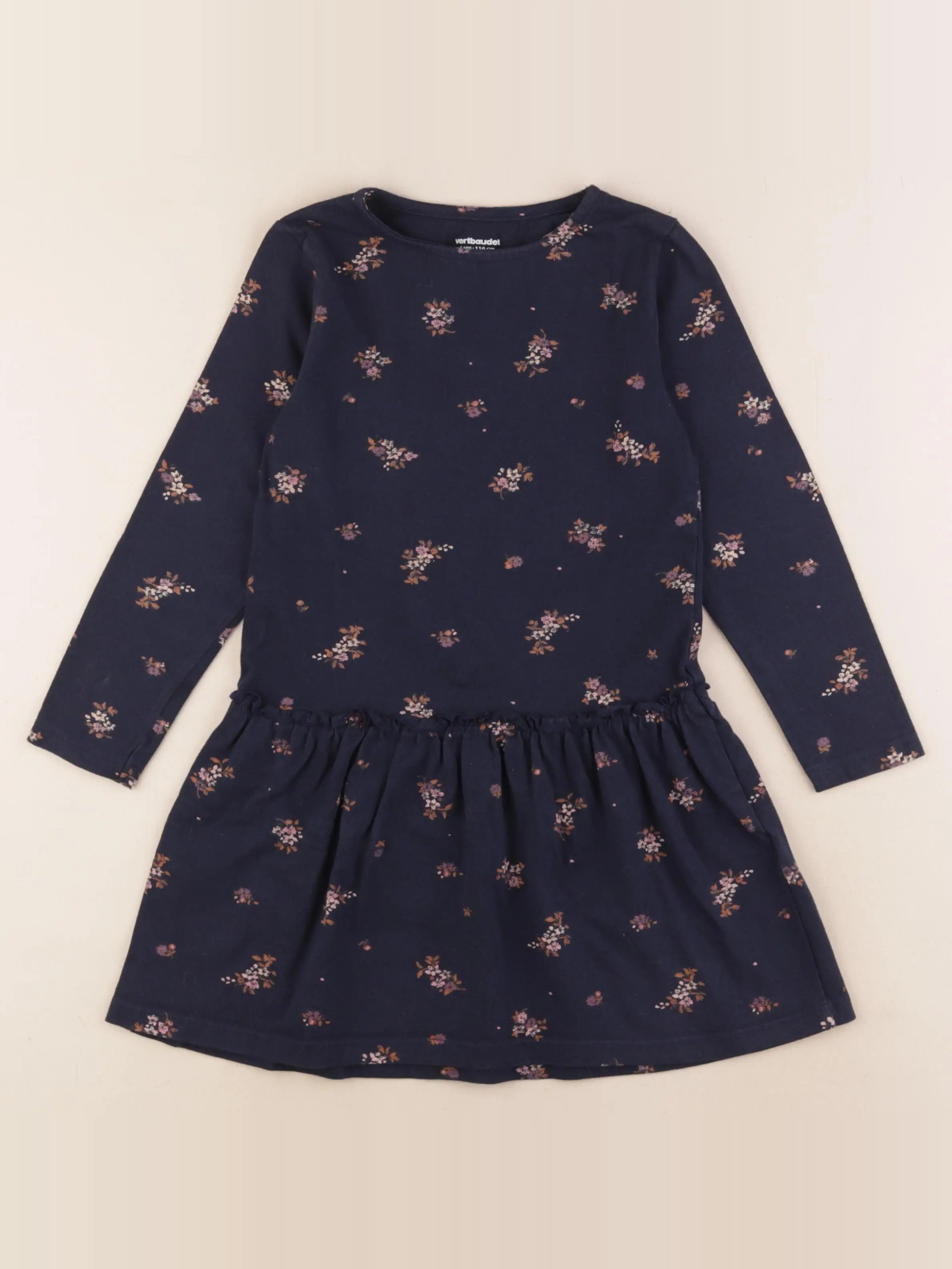 Vertbaudet - robe bleu - 6 ans