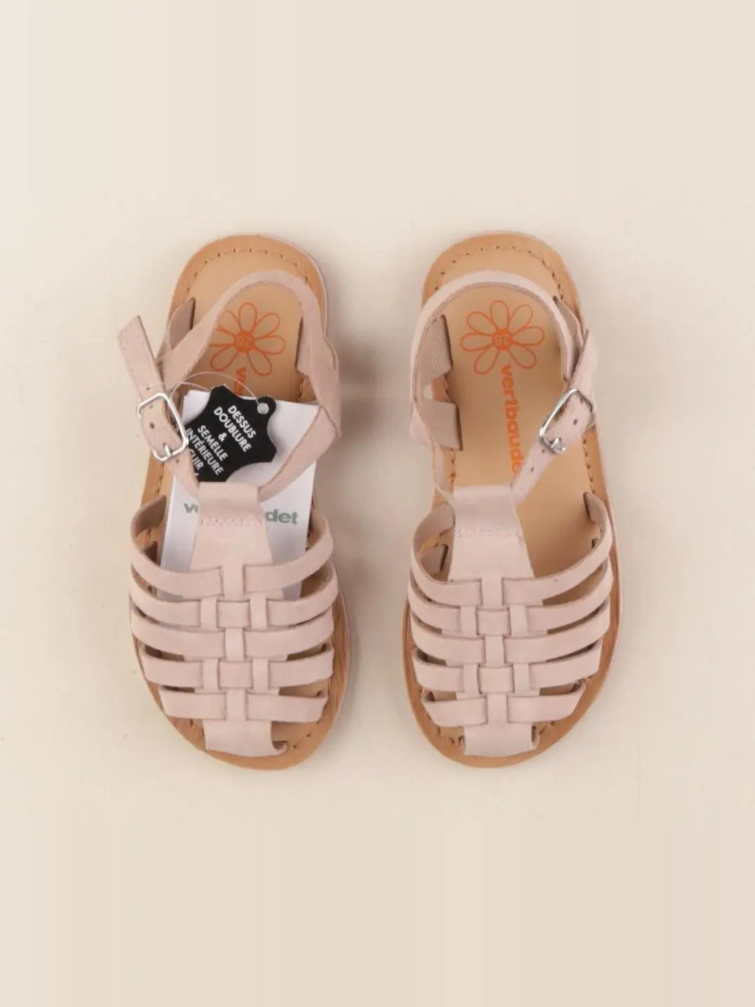 Vertbaudet - sandales marron - pointure 28