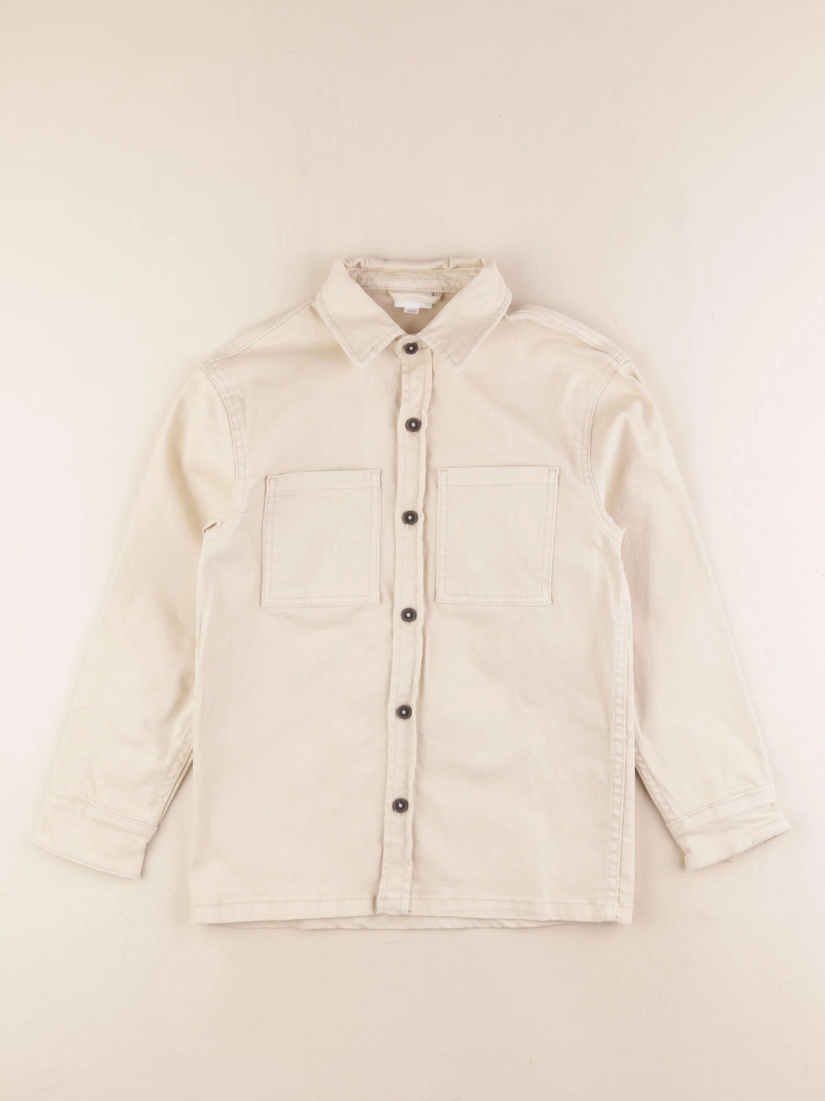 Vertbaudet - veste imprimé au dos marron - 10 ans