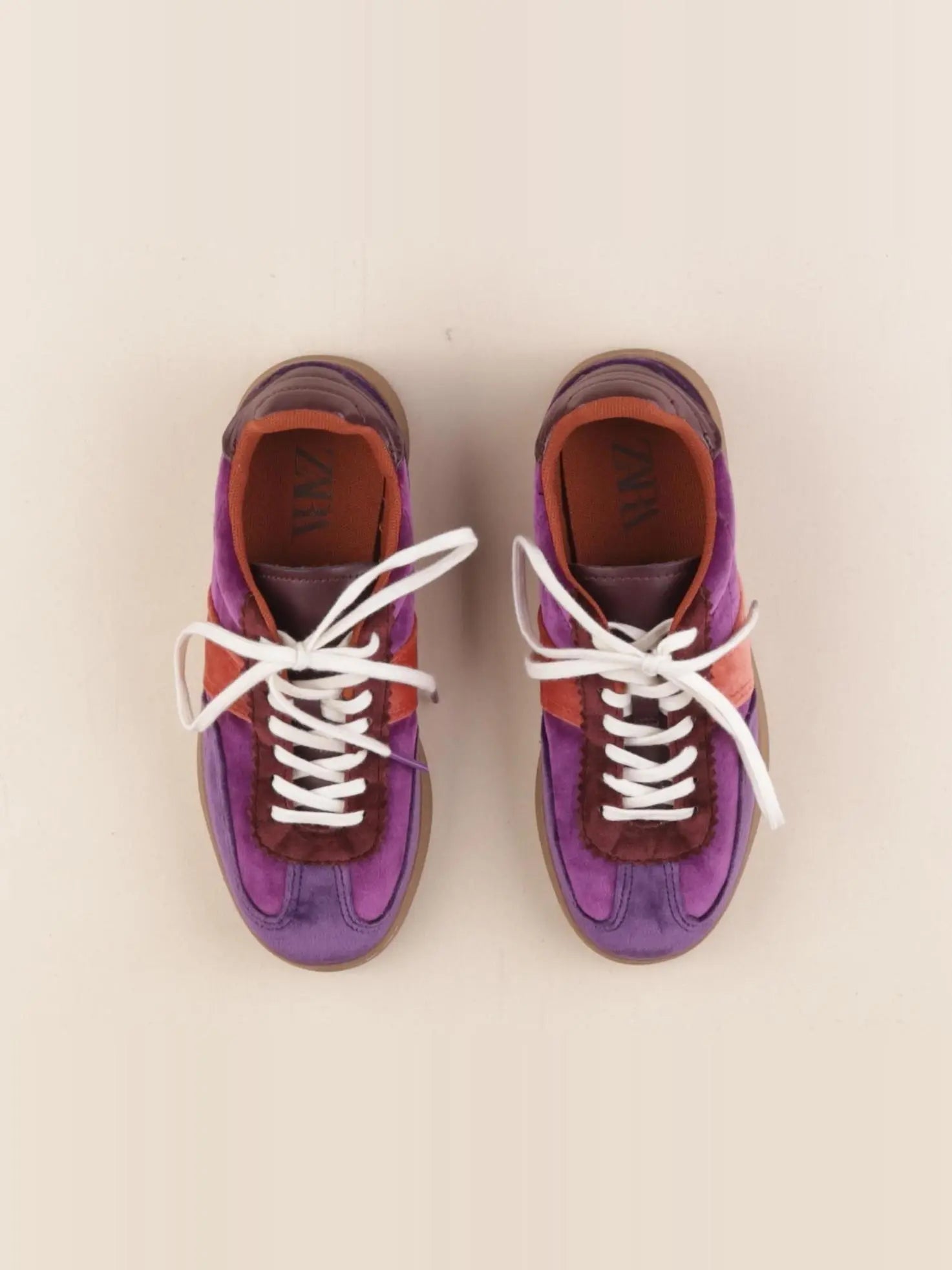 Zara - baskets violet - pointure 35