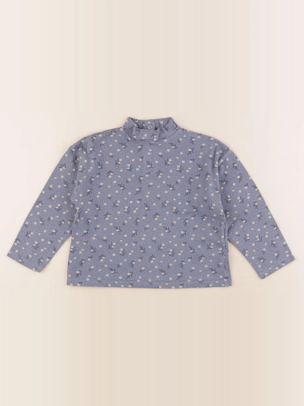 Vertbaudet - sous-pull bleu - 5 ans
