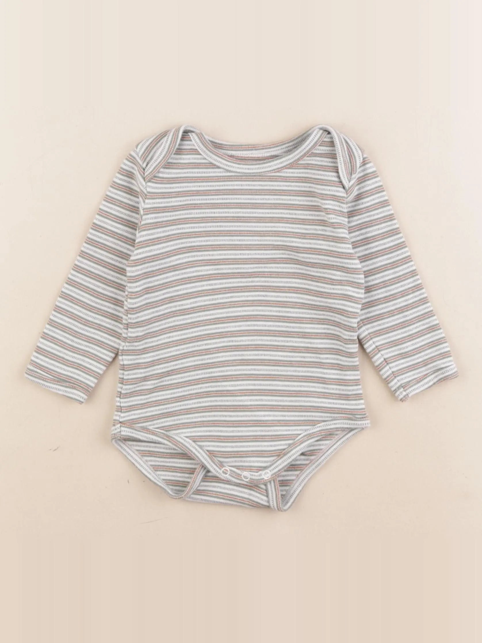 Vertbaudet - body vert - 9 mois