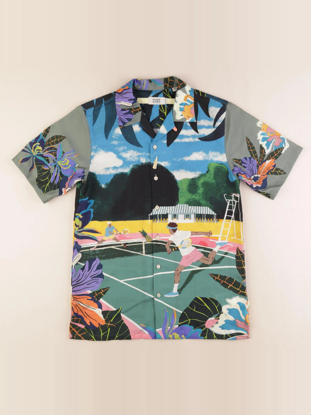 Scotch & Soda - chemise multicolore - 14 ans