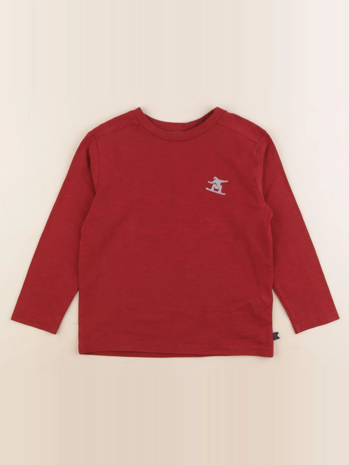 Okaidi - tee-shirt imprimé au dos rouge - 4 ans