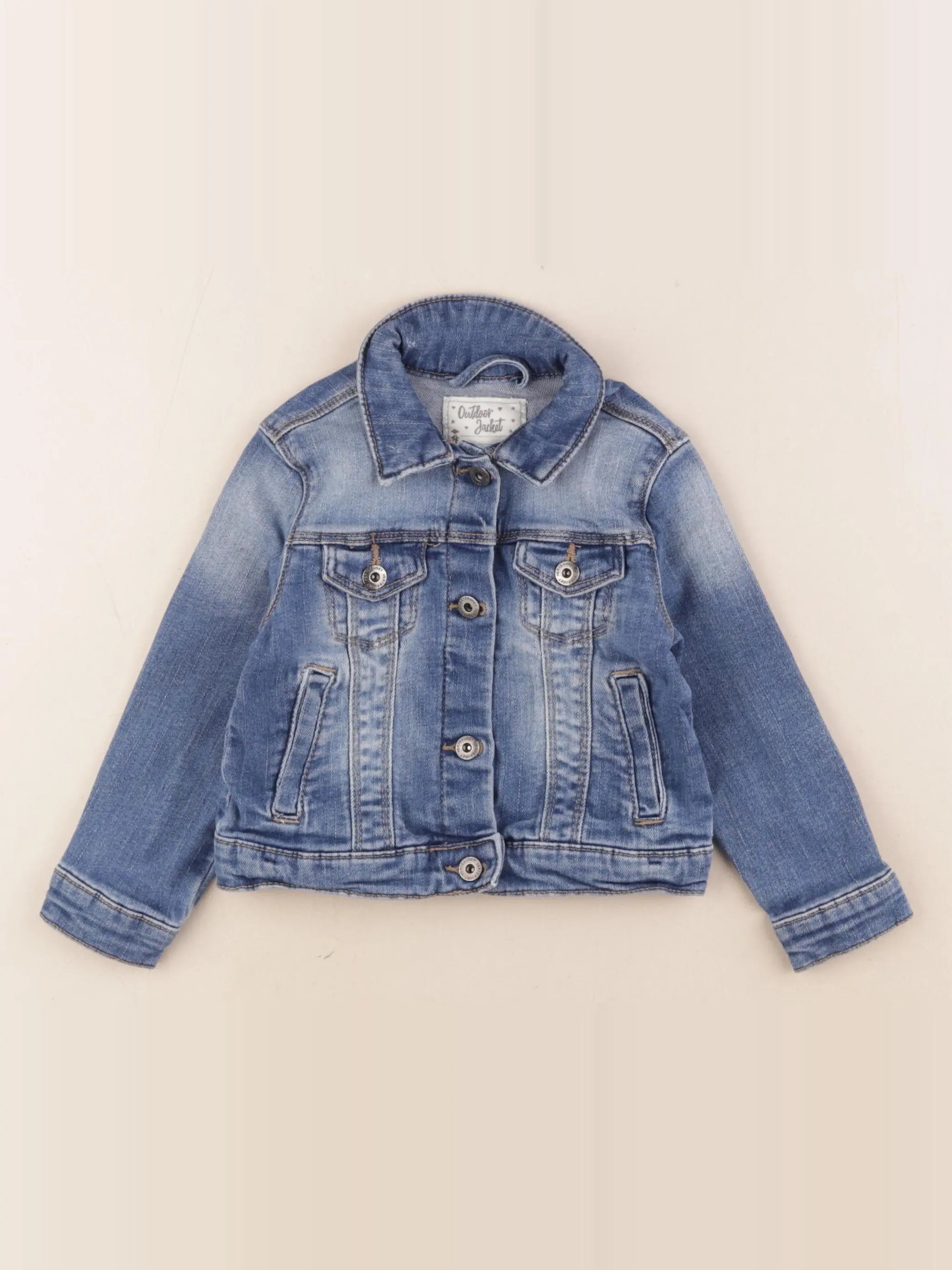Vertbaudet - veste bleu - 2 ans