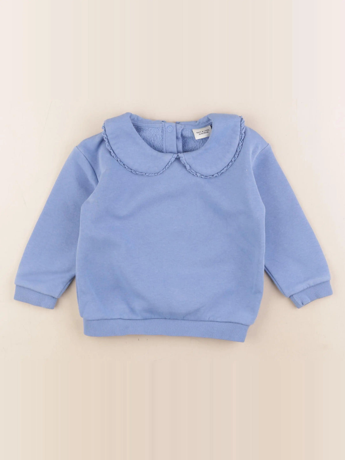 Tape à l'oeil - sweat bleu - 36 mois