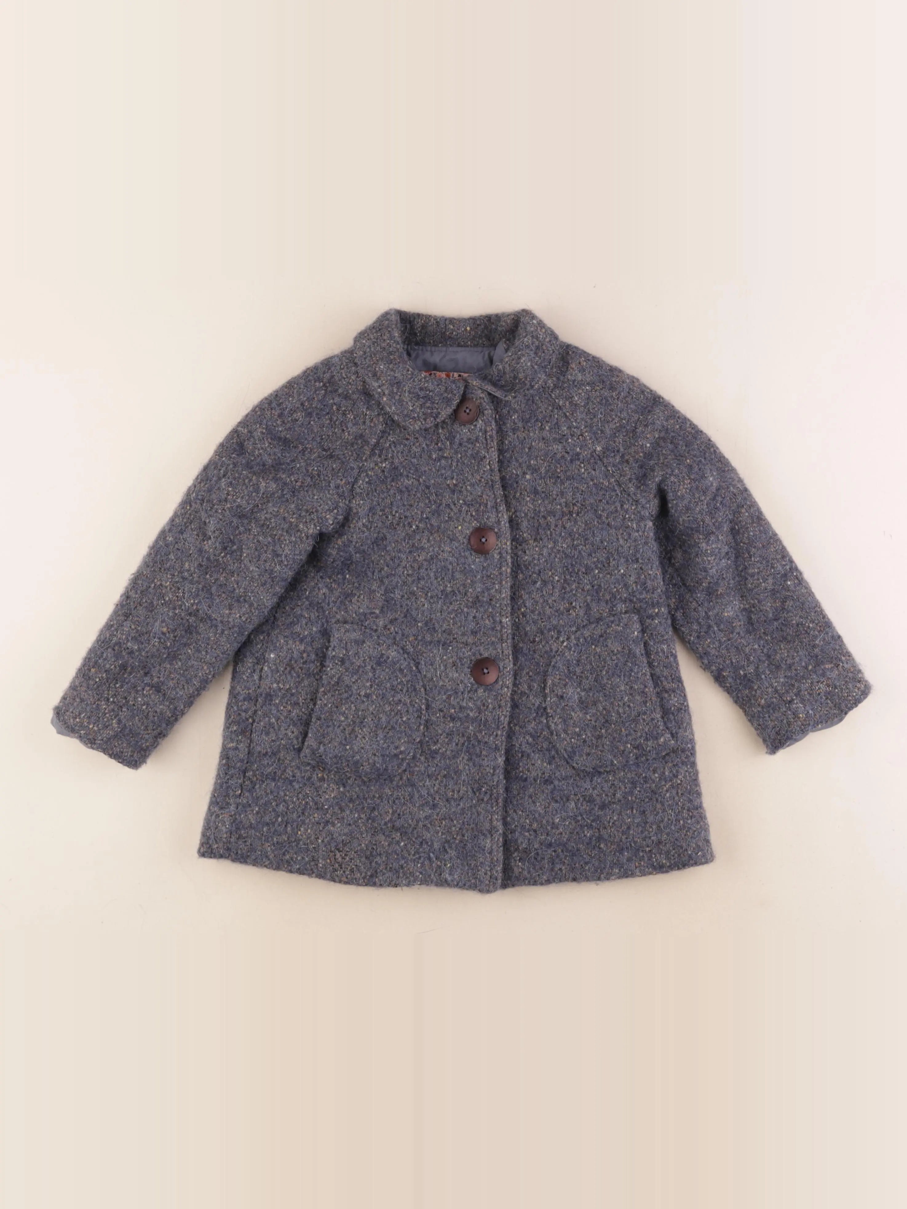 Zara - manteau bleu - 3/4 ans