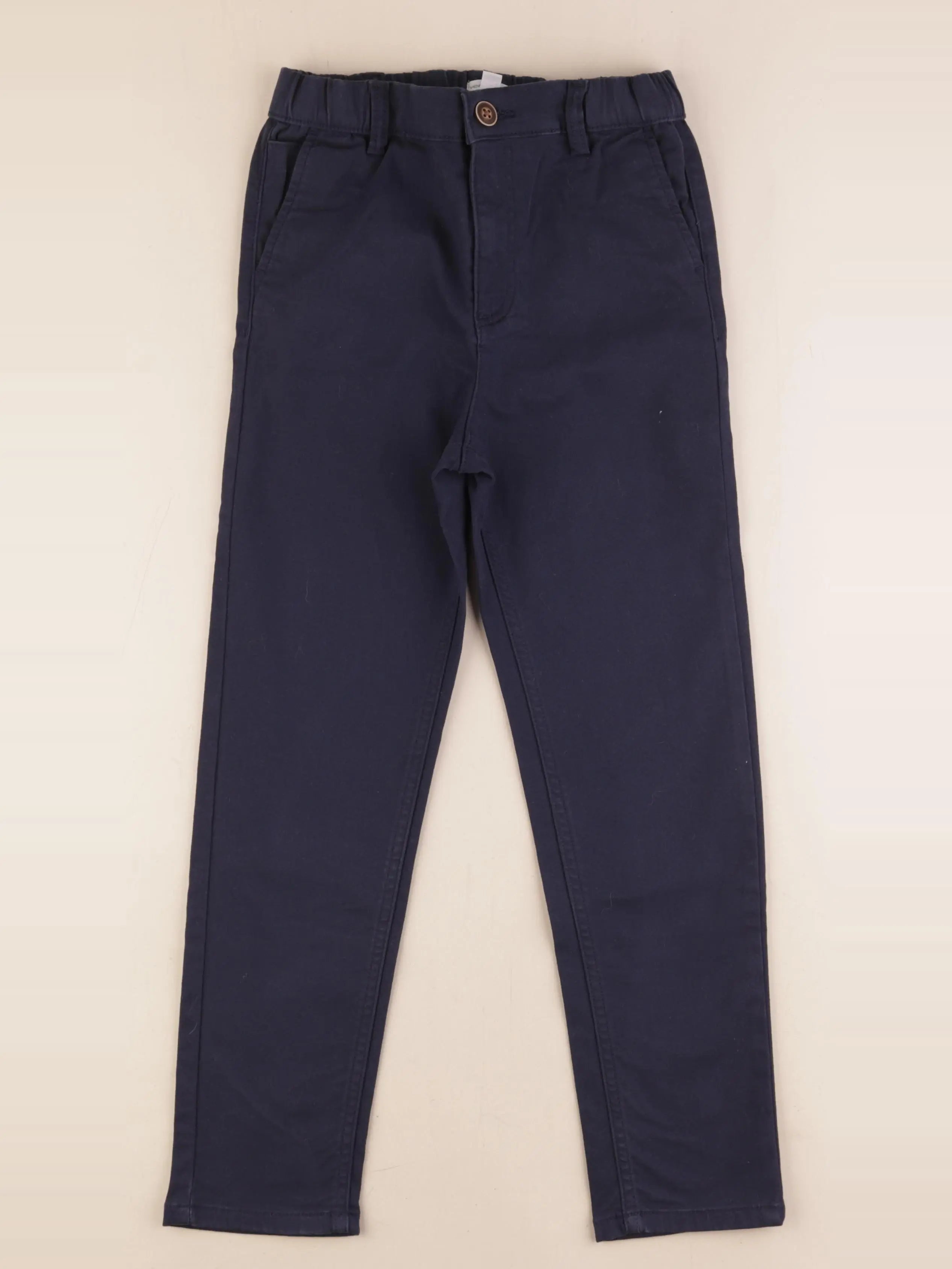 Vertbaudet - pantalon bleu - 8 ans