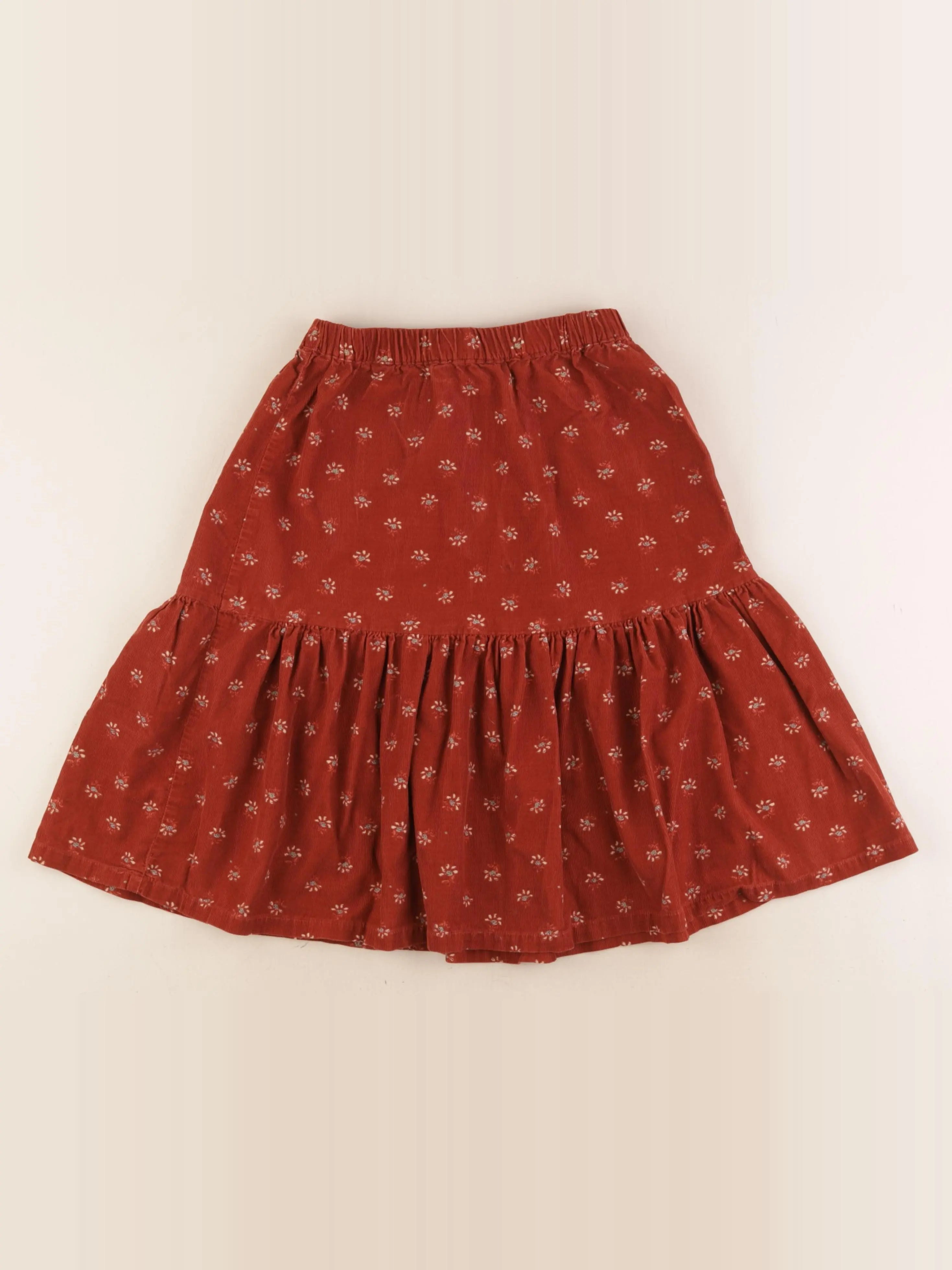 Vertbaudet - jupe marron - 8 ans