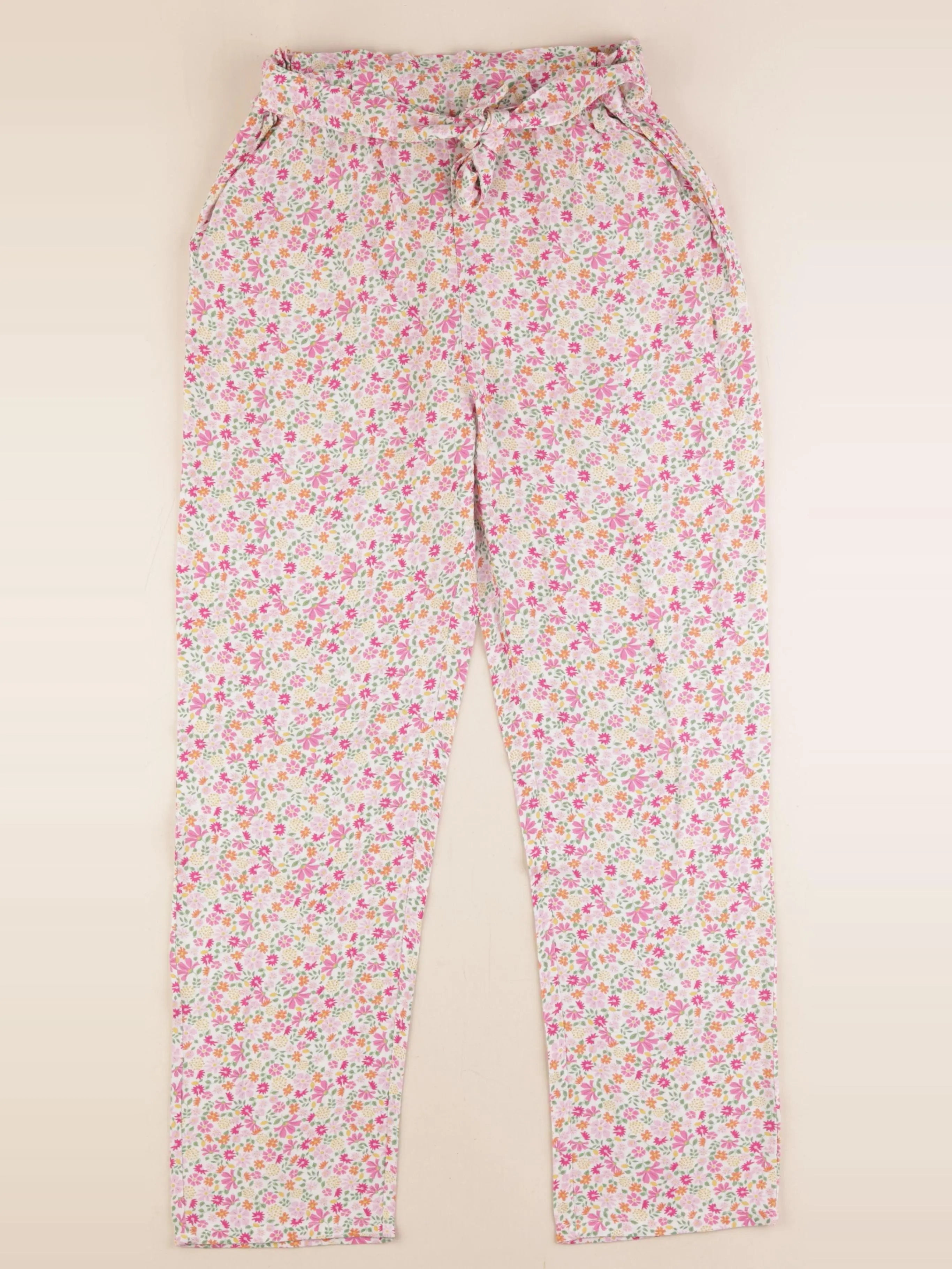 Vertbaudet - pantalon multicolore - 12 ans