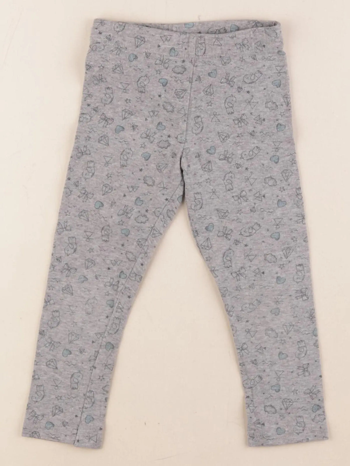 Vertbaudet - legging gris - 3 ans
