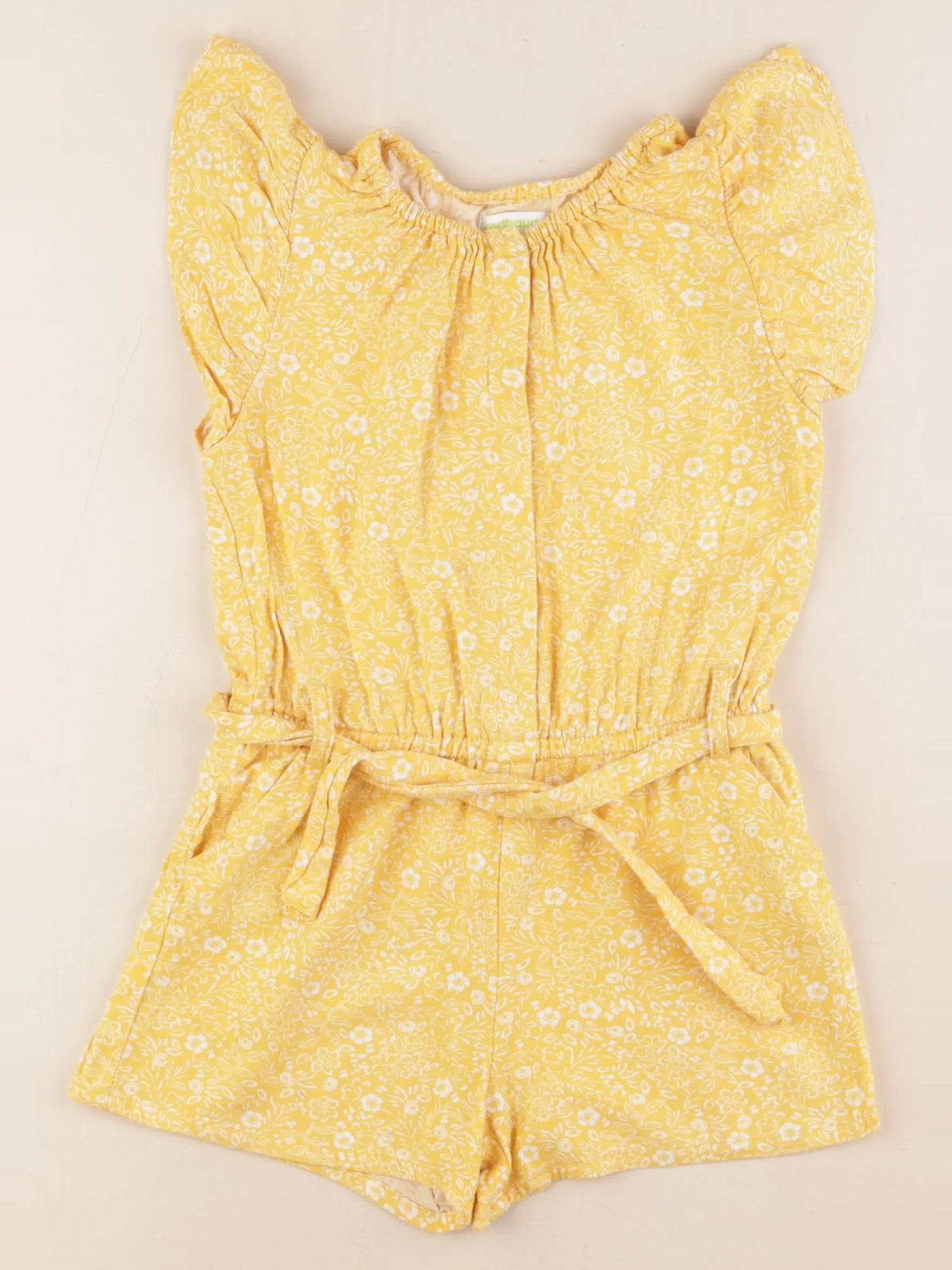 Vertbaudet - combinaison jaune - 6 ans