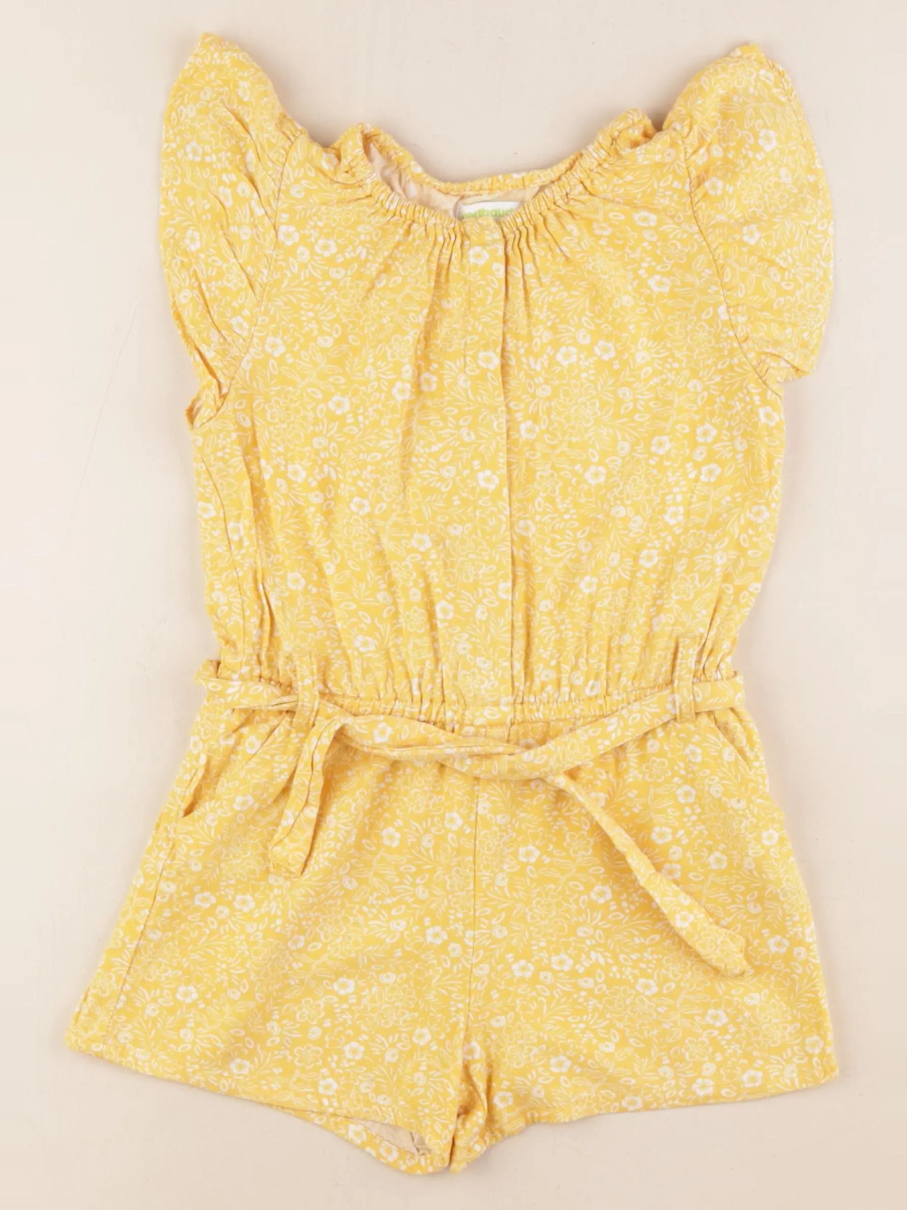 Vertbaudet - combinaison jaune - 6 ans